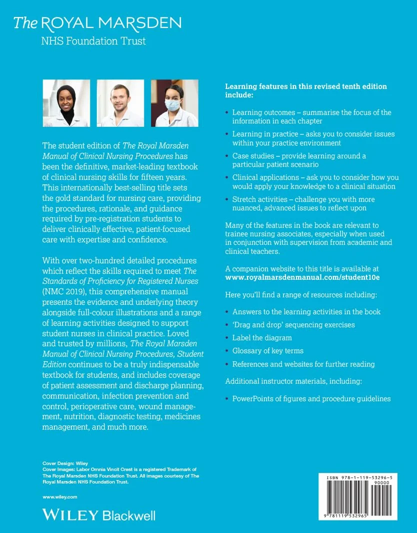 The Royal Marsden Manual of Clinical Nursing Procedures, Student Edition