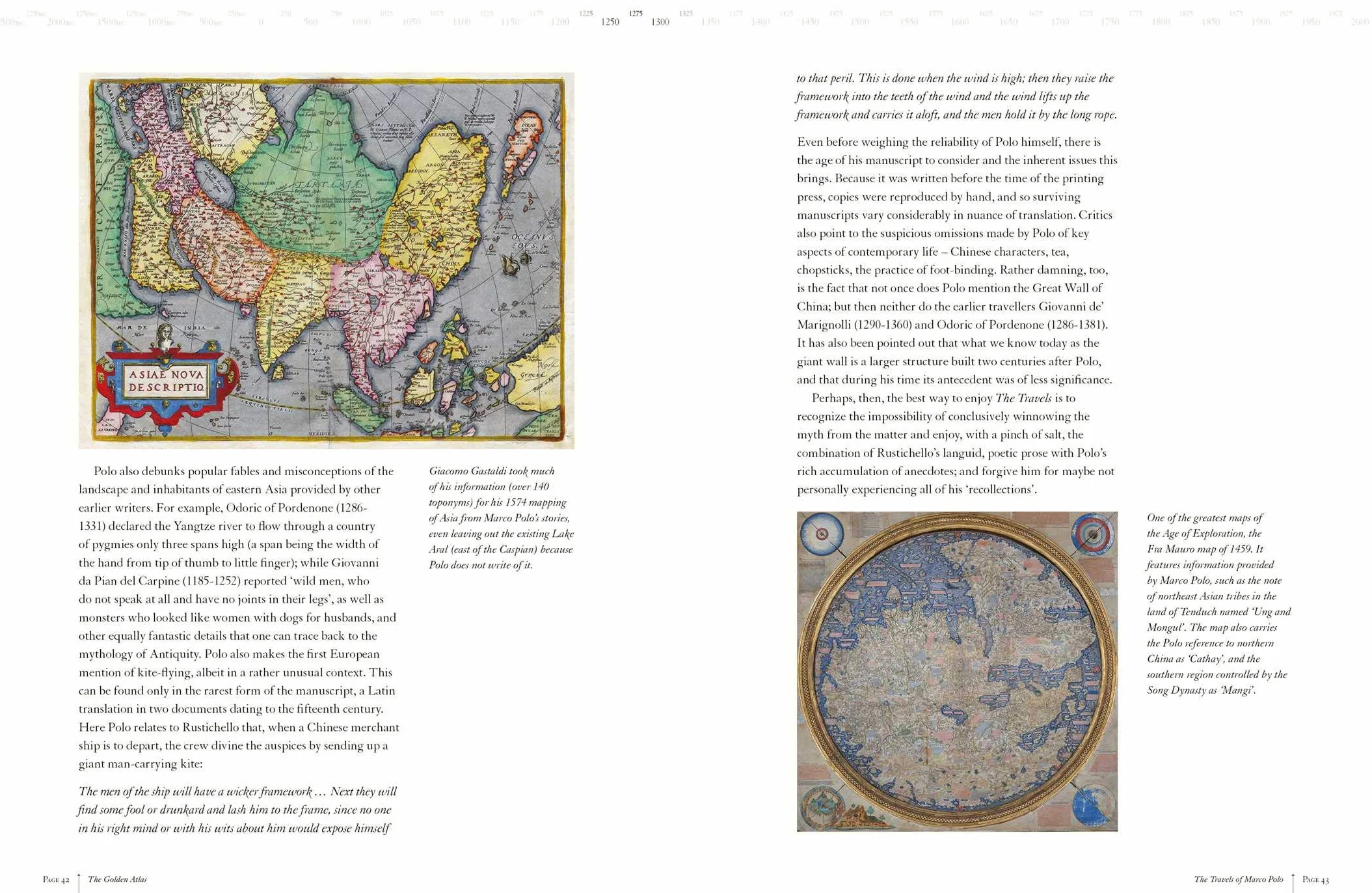 The Golden Atlas: The Greatest Explorations, Quests and Discoveries on Maps