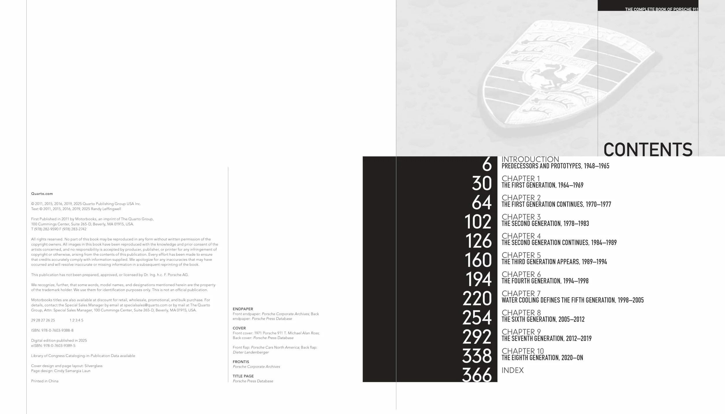The Complete Book of Porsche 911 4th Edition: Every Model Since 1964