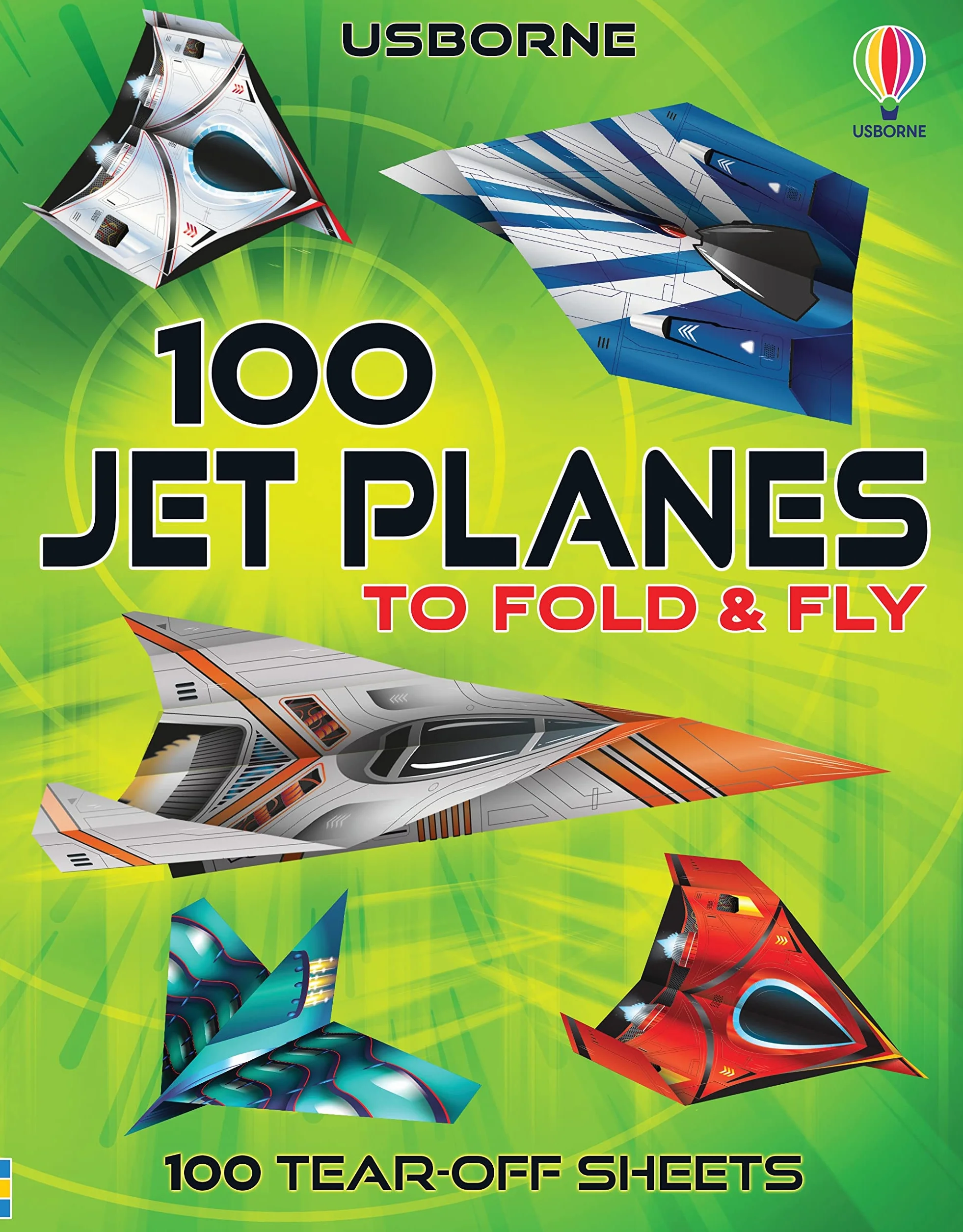 100 Jet Planes to Fold and Fly