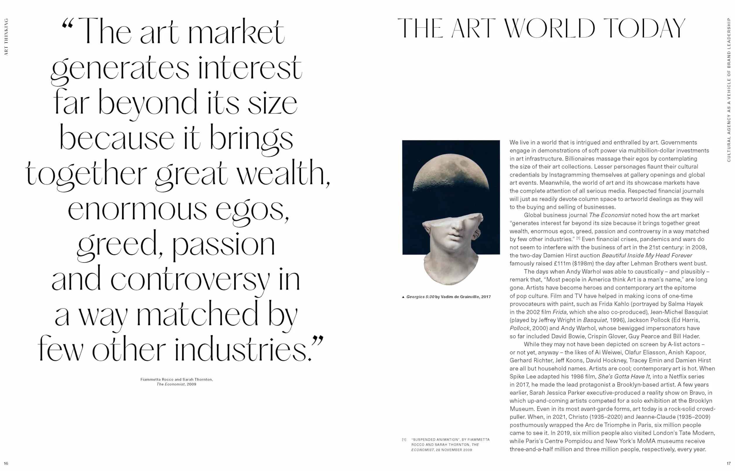 Art Thinking /anglais: Art, Meaning and Brand Leadership
