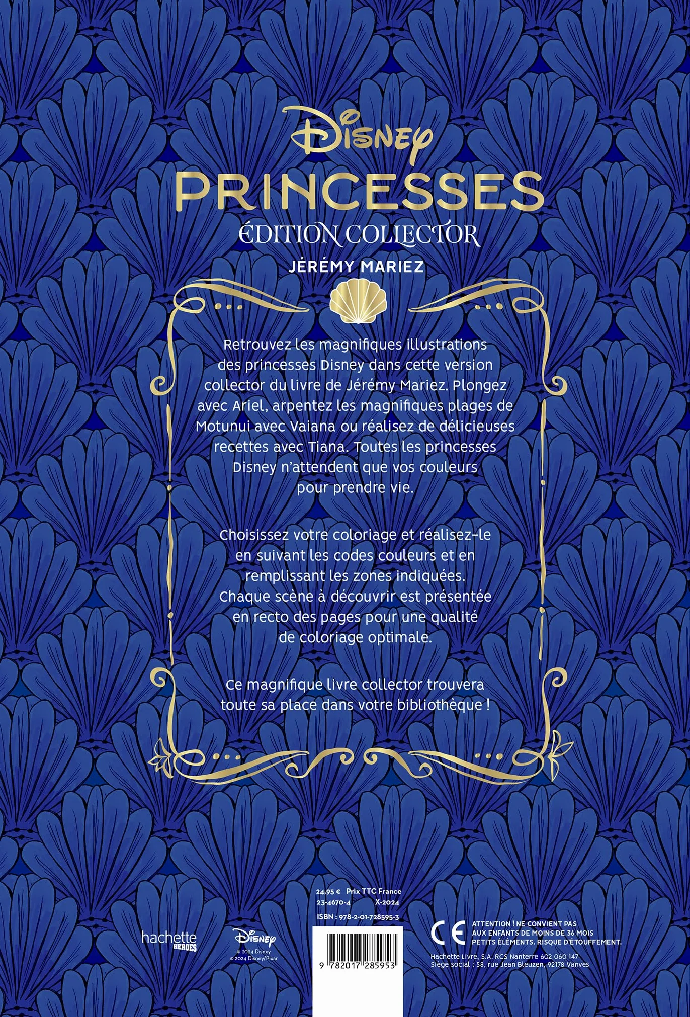 Coloriages mystères Disney Collector - Princesses