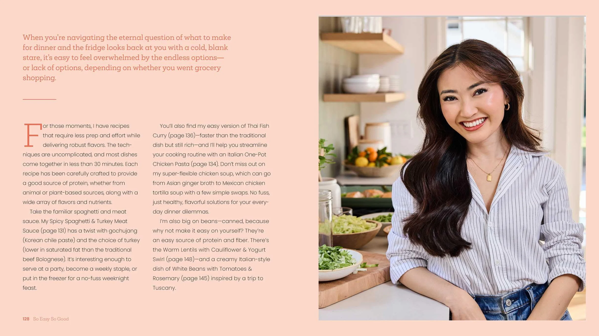 So Easy So Good: Delicious Recipes and Expert Tips for Balanced Eating (a Cookbook)