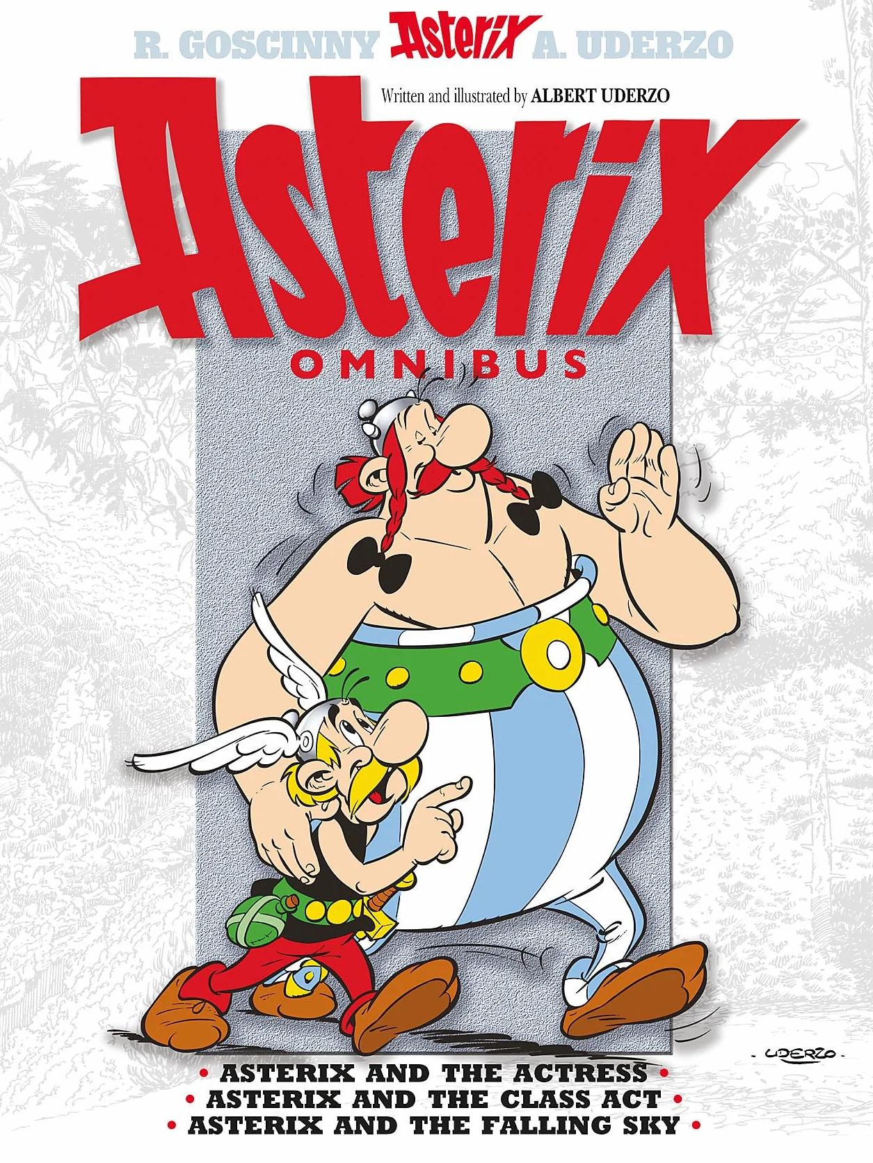 Asterix: Asterix Omnibus 11: Asterix and The Actress, Asterix and The Class Act, Asterix and The Falling Sky