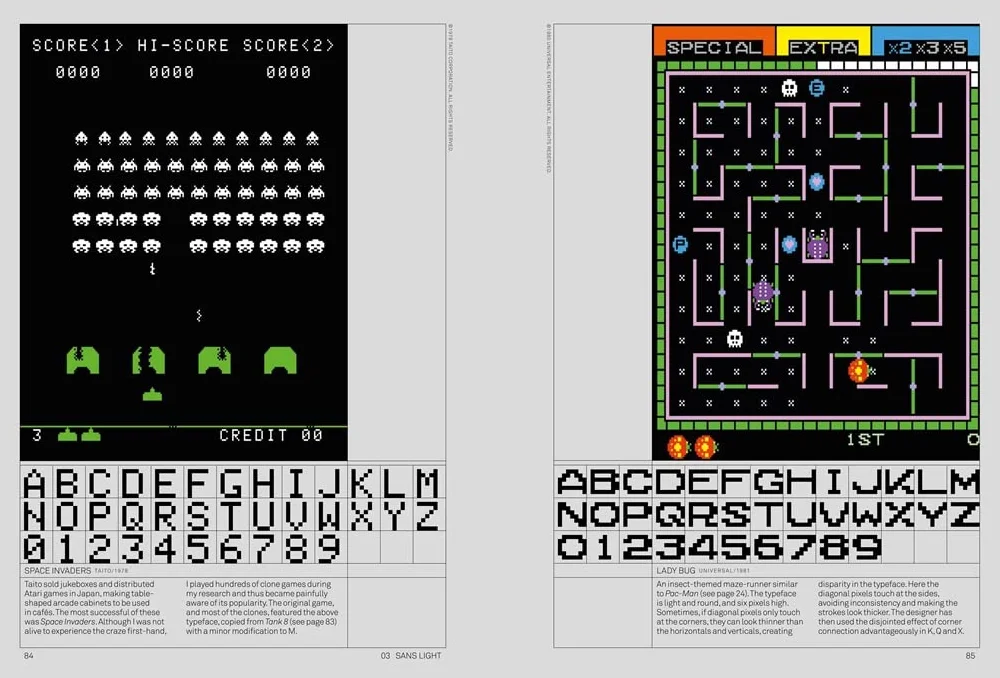 Arcade Game Typography: The Art of Pixel Type