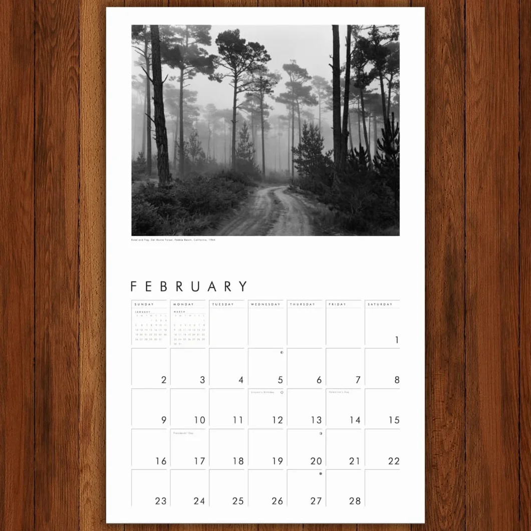 Ansel Adams 2025 Wall Calendar: Authorized Edition: 13-Month Nature Photography Collection (Monthly Calendar)
