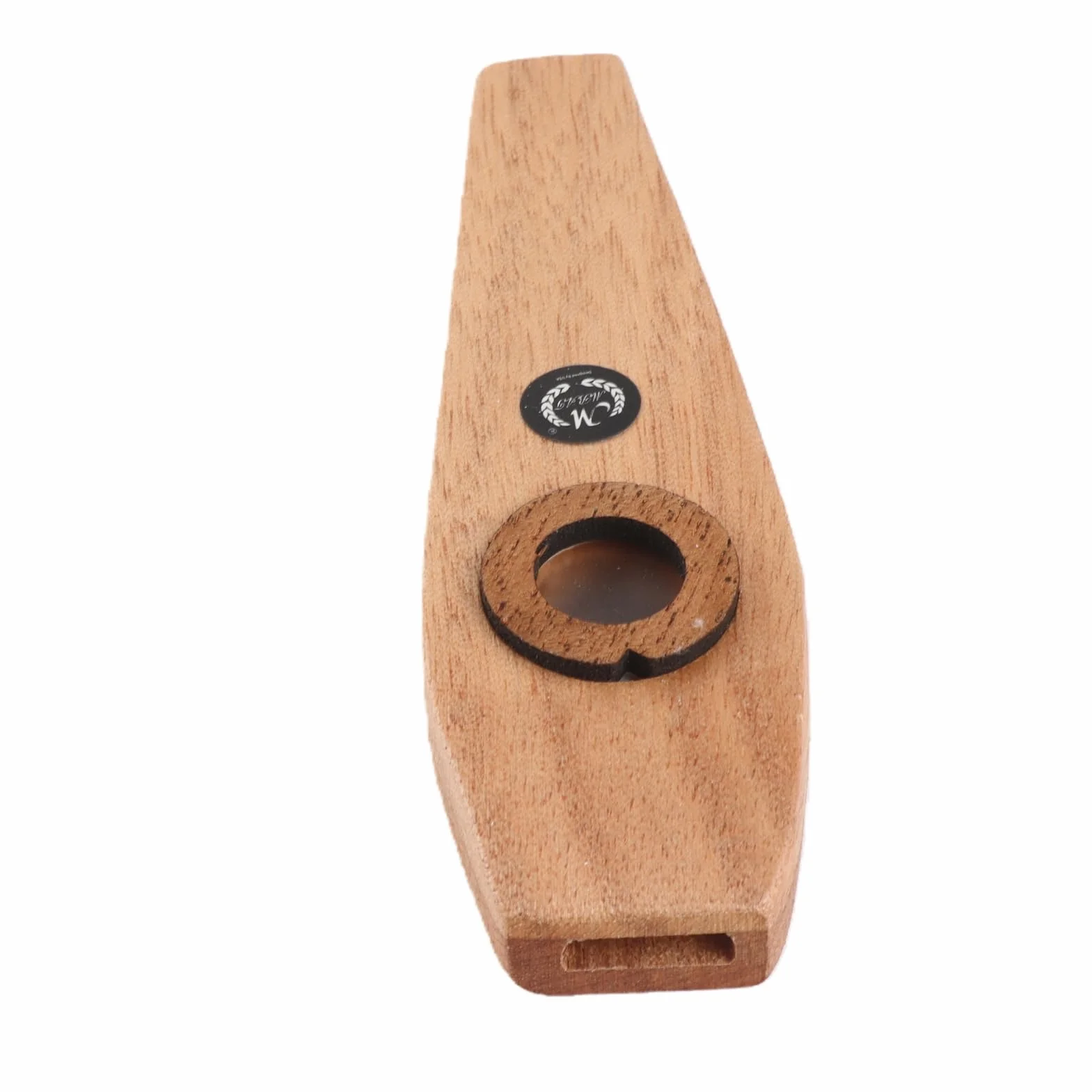 Drewniane Kazoo z 2 Fletami Membranowymi Gitara Ukulele Towarzyszyć Instrumentom Muzycznym dla Początkujących Muzyki