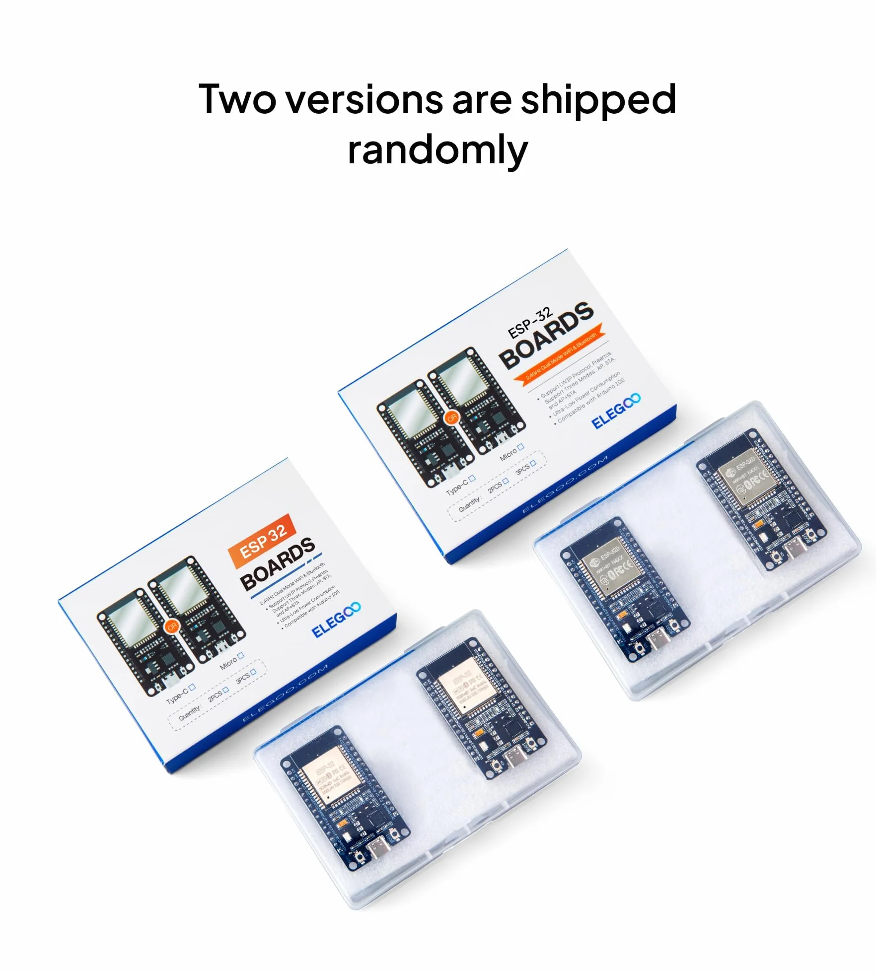 ELEGOO ESP-WROOM-32 zestaw uruchomieniowy typu C 2 szt