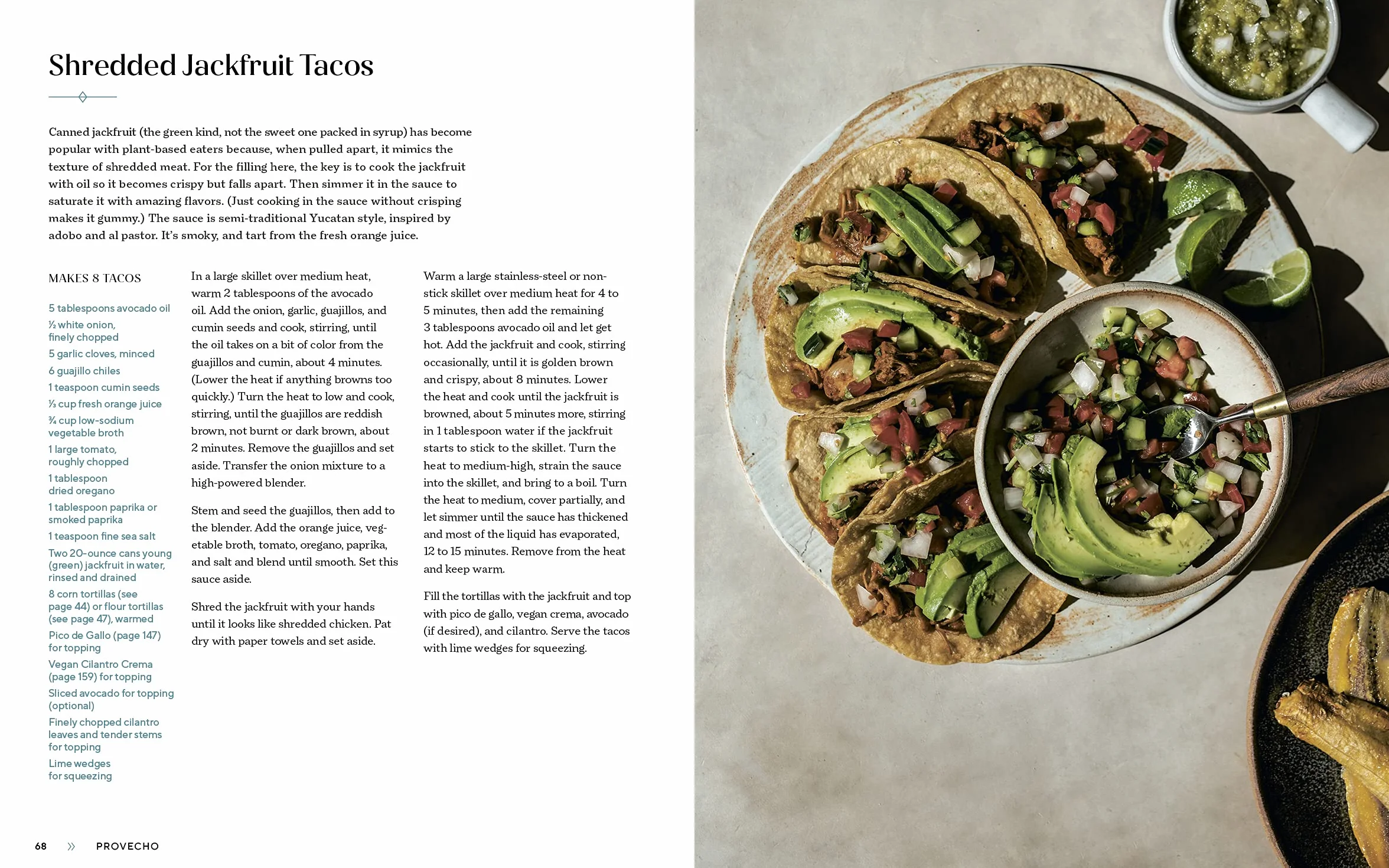 Provecho: 100 Vegan Mexican Recipes to Celebrate Culture and Community [A Cookbook]
