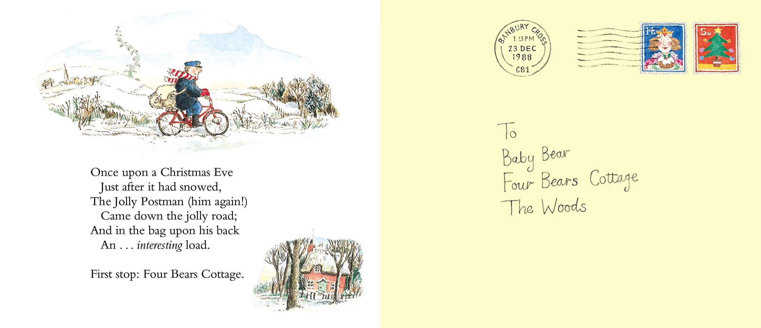 Jolly Christmas Postman: The magical, interactive Christmas classic