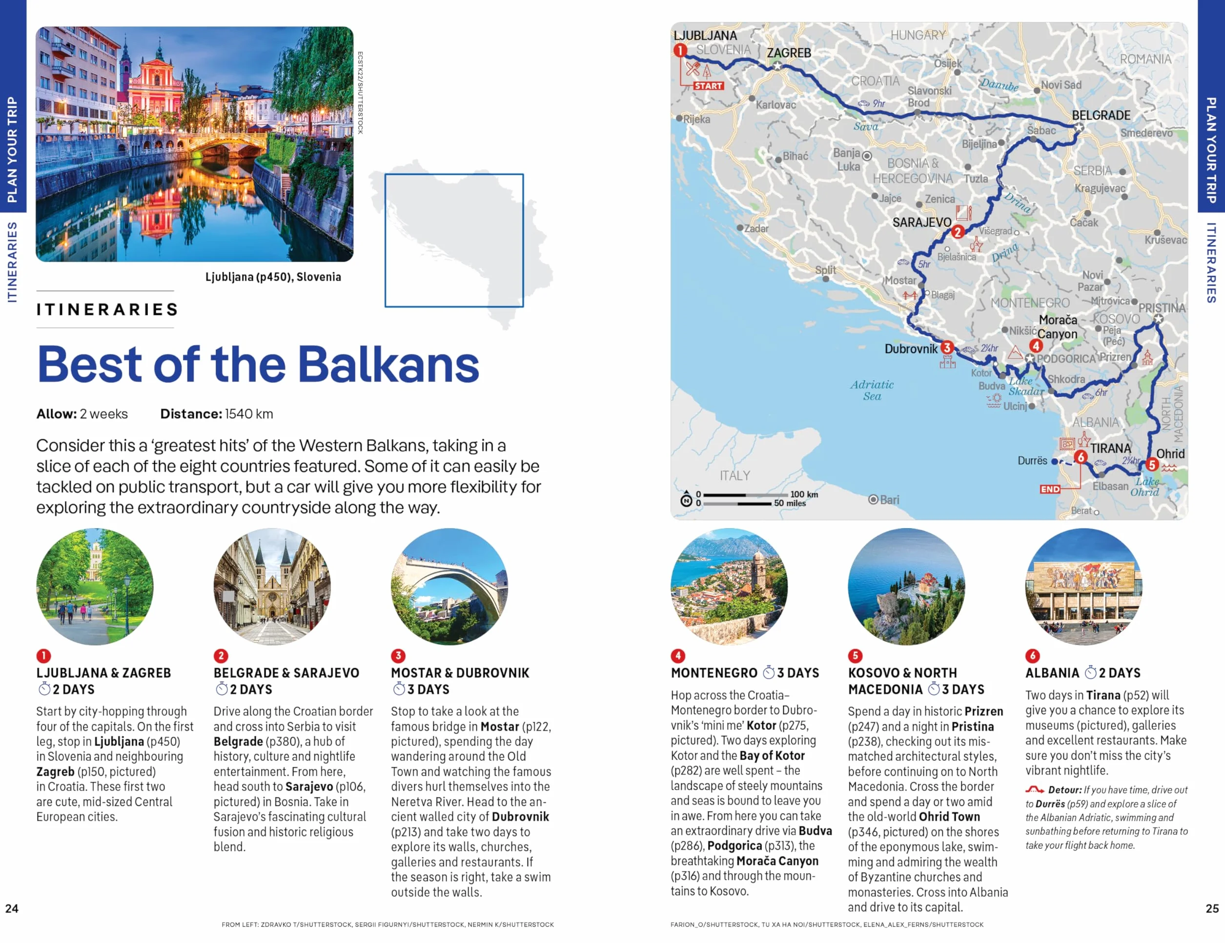 Western Balkans 5ed -anglais-: Plan the Trip of a Lifetime | Detailed Itineraries & Maps | Insider Tips | Covers Croatia, Slovenia, Montenegro, Albania, Serbia and more