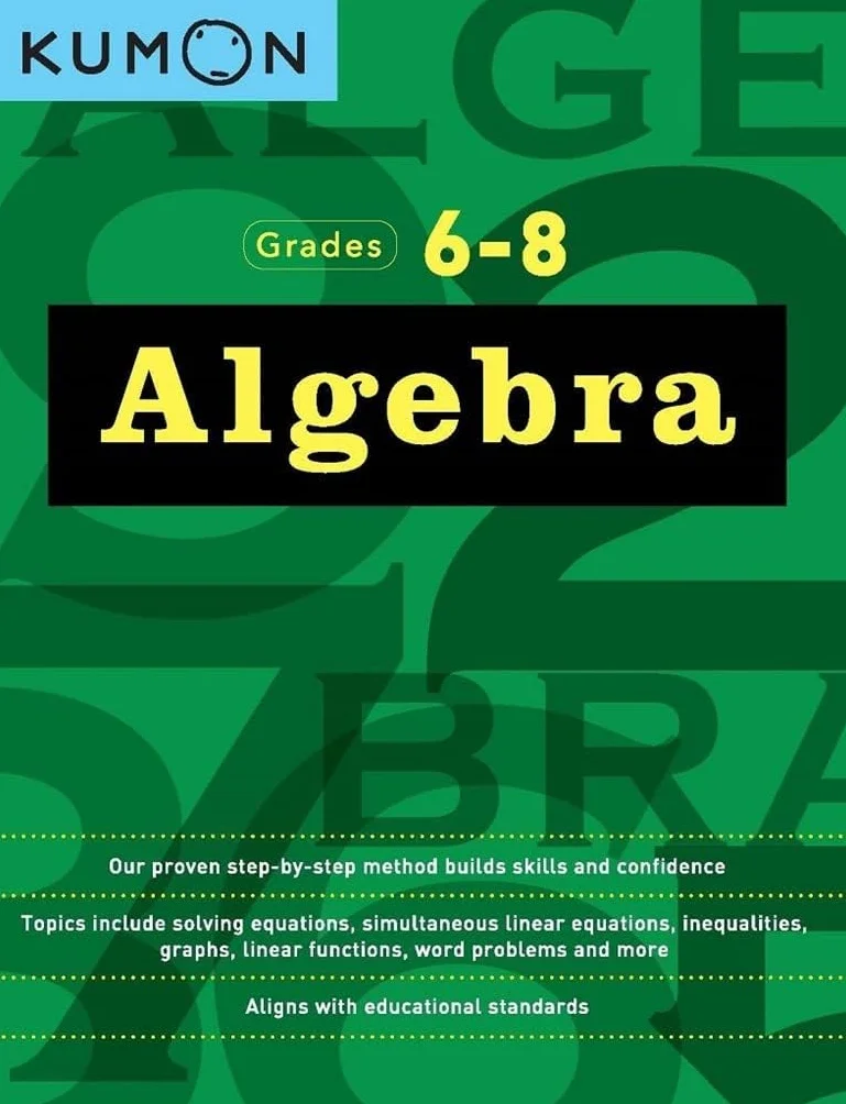 Algebra (Kumon Math Workbooks): 1