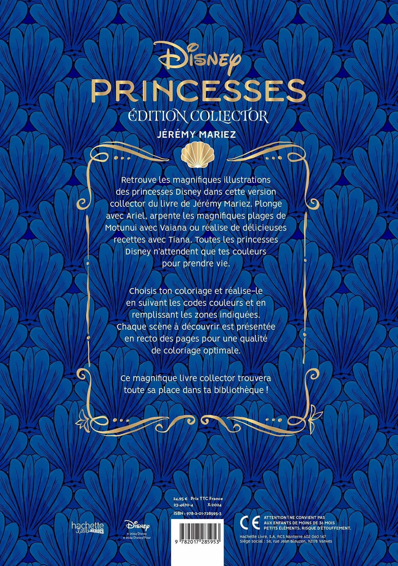 Coloriages mystères Disney Collector - Princesses