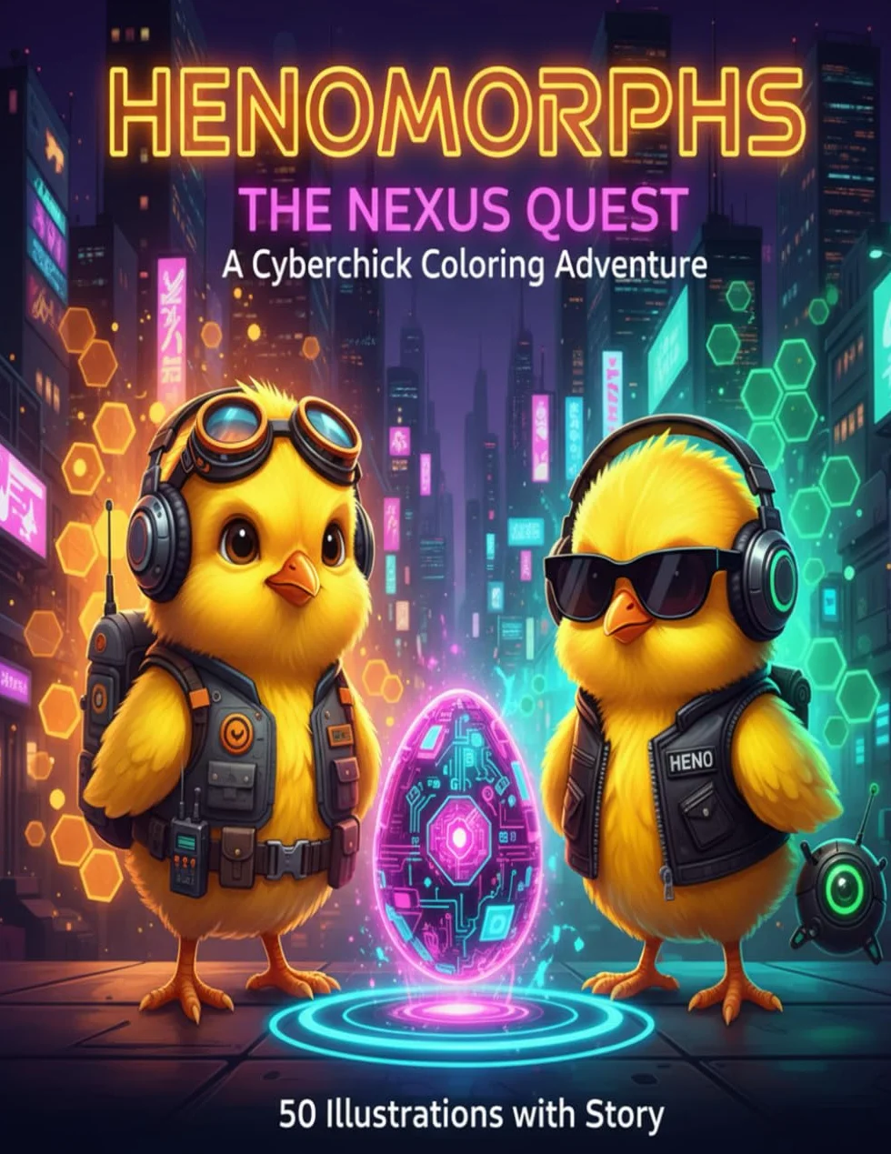 HENOMORPHS: THE NEXUS QUEST: A Cyberchick Coloring Adventure from Henomorphs Universe