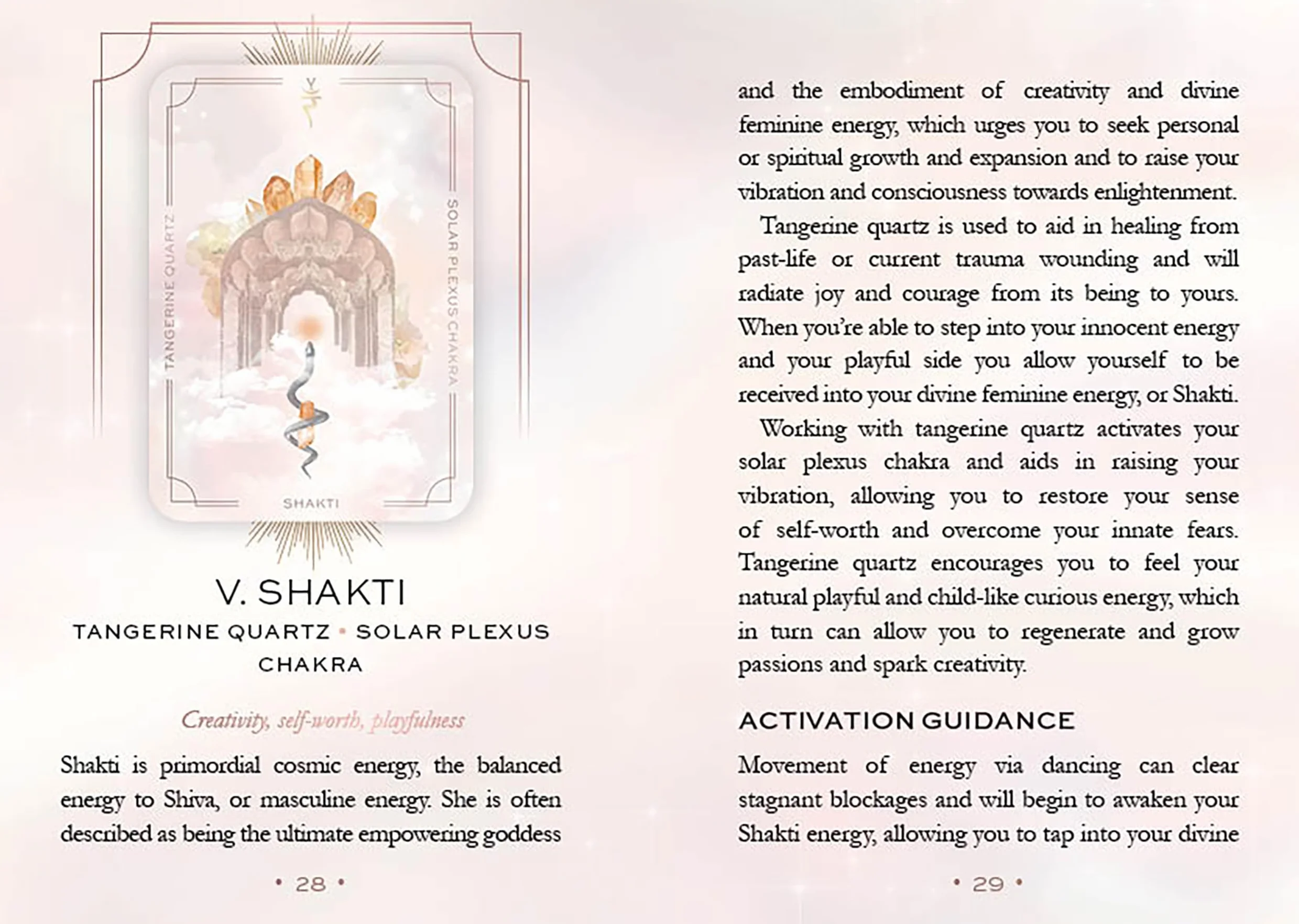 Astral Realms Crystal Oracle: A 33-Card Deck and Guidebook