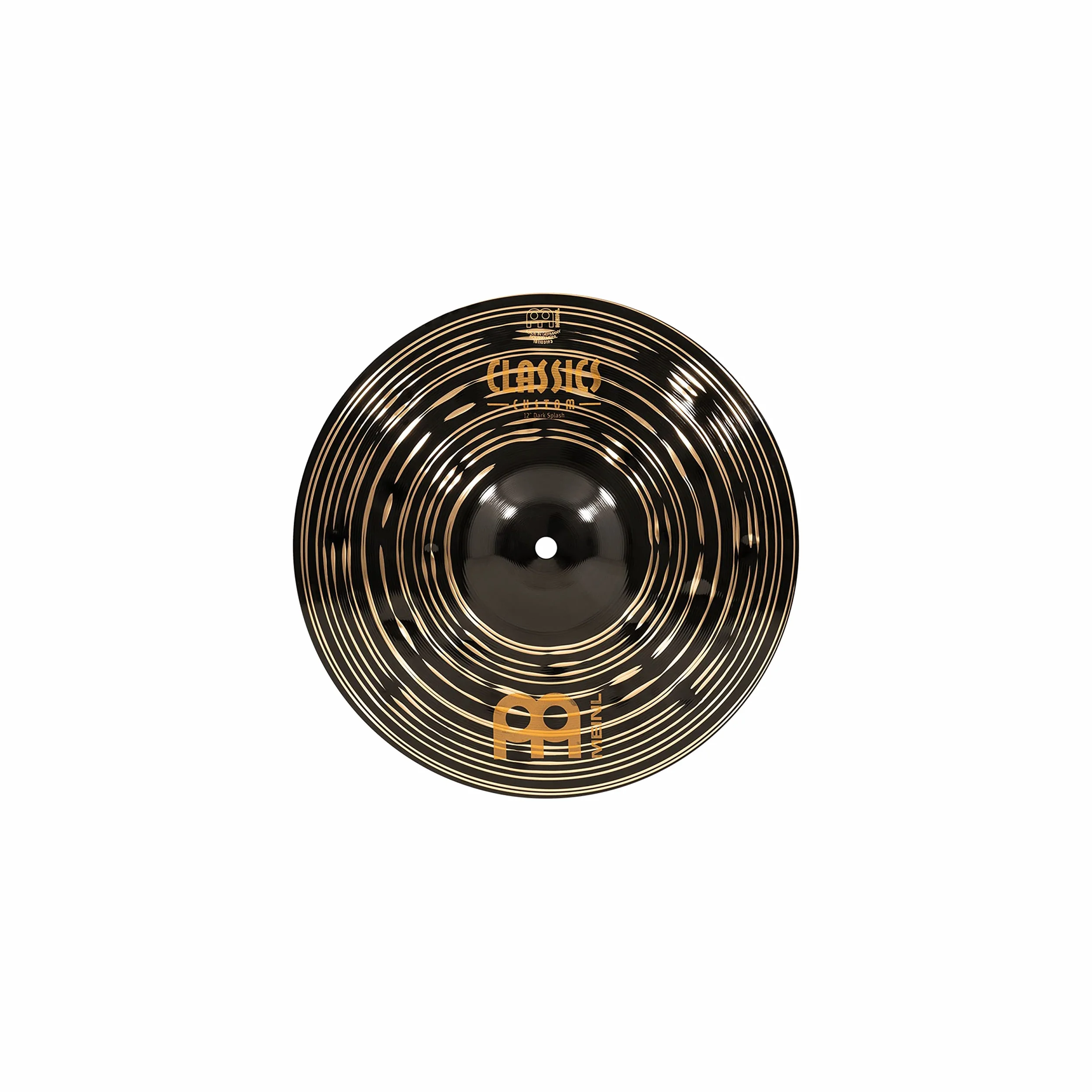 MEINL talerze klasyczne niestandardowe ciemne rozpryski - 25 cm (CC10DAS)