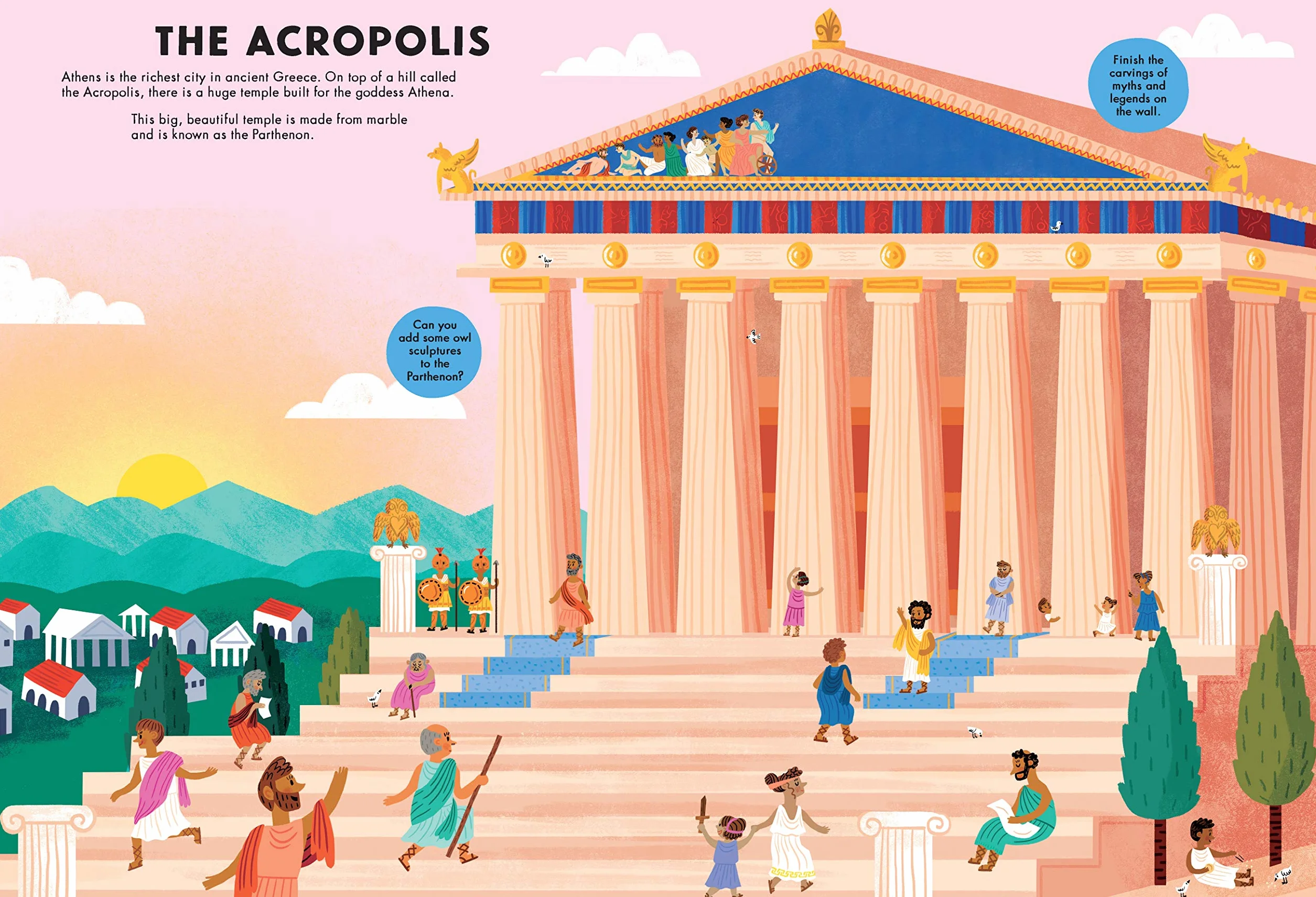 British Museum: Around the World Colouring: Ancient Greece