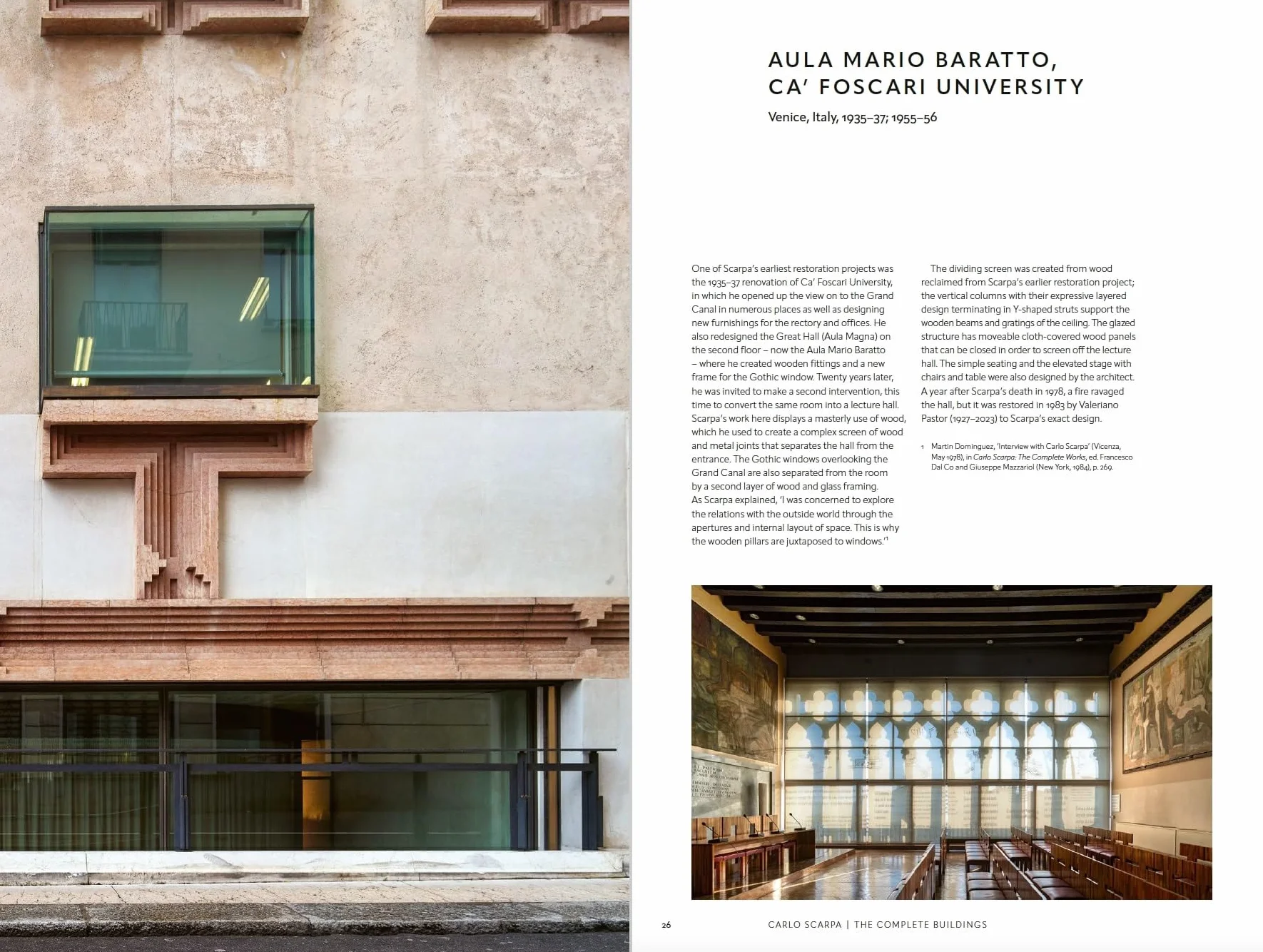 Carlo Scarpa: The Complete Buildings