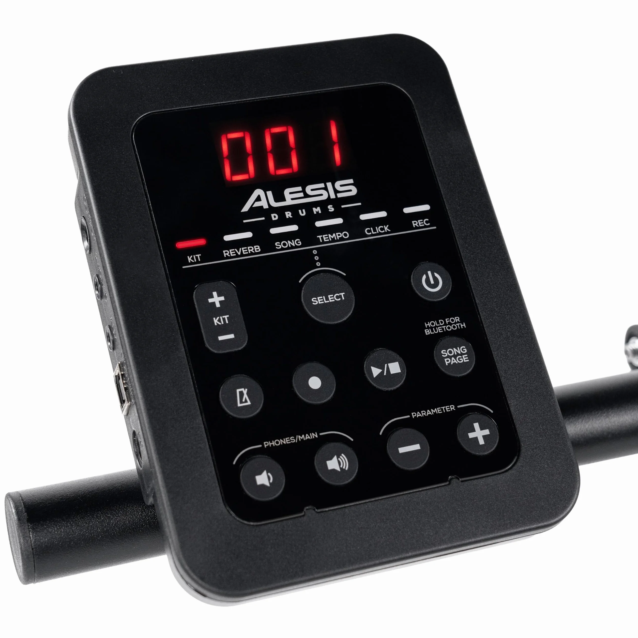 Alesis Turbo Max - Składana perkusja elektroniczna z cichymi padami siatkowymi 8”, lekcjami, Bluetooth i akcesoriami