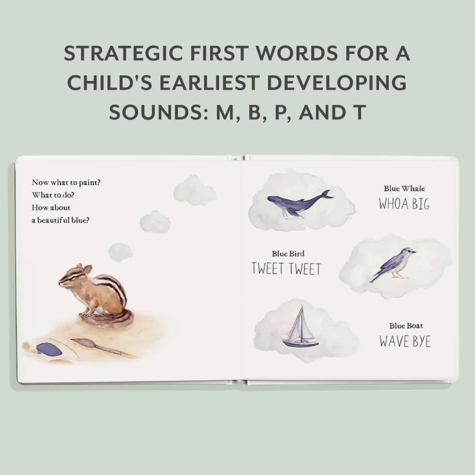 Wishy Washy: A Board Book of First Words and Colors for Growing Minds: 3