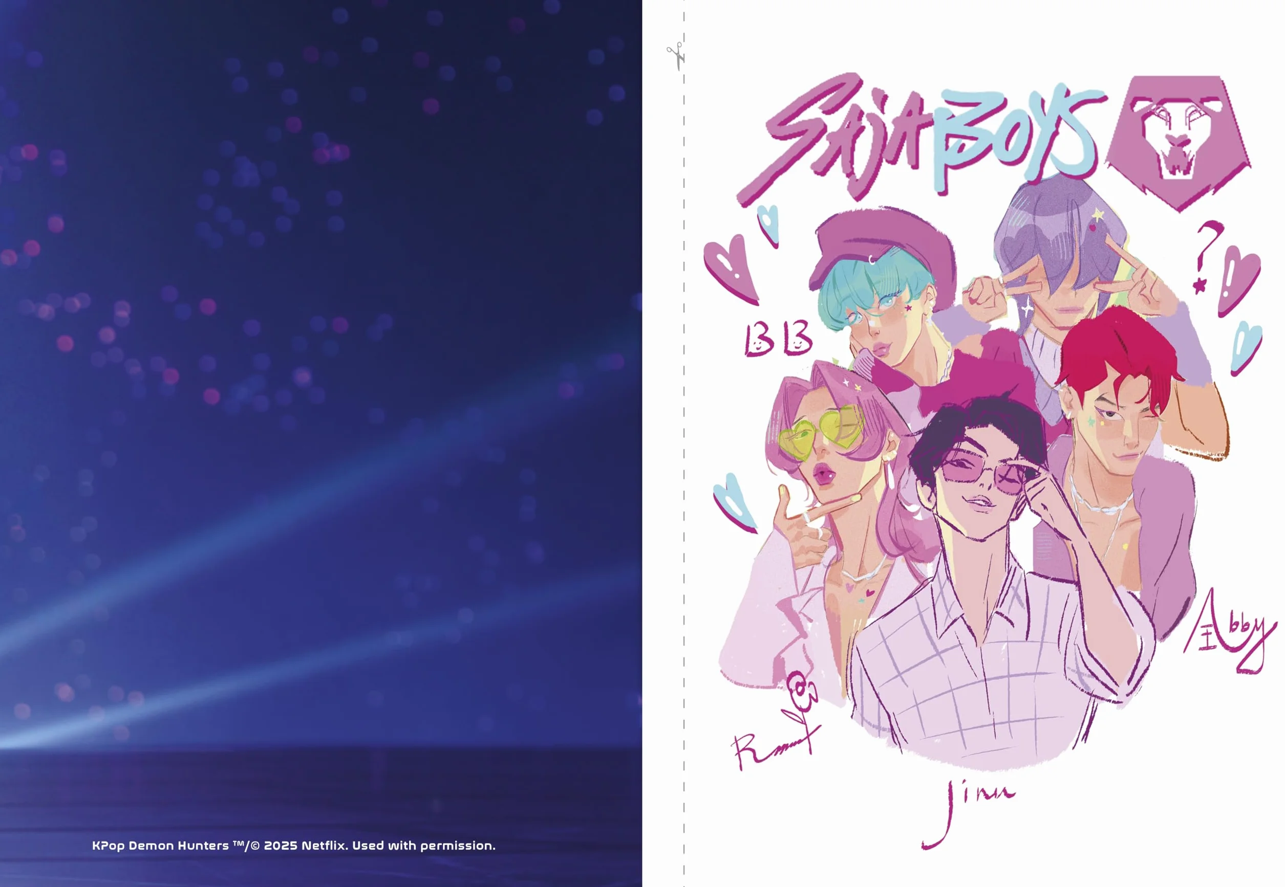 KPop Demon Hunters: The Official Poster Book