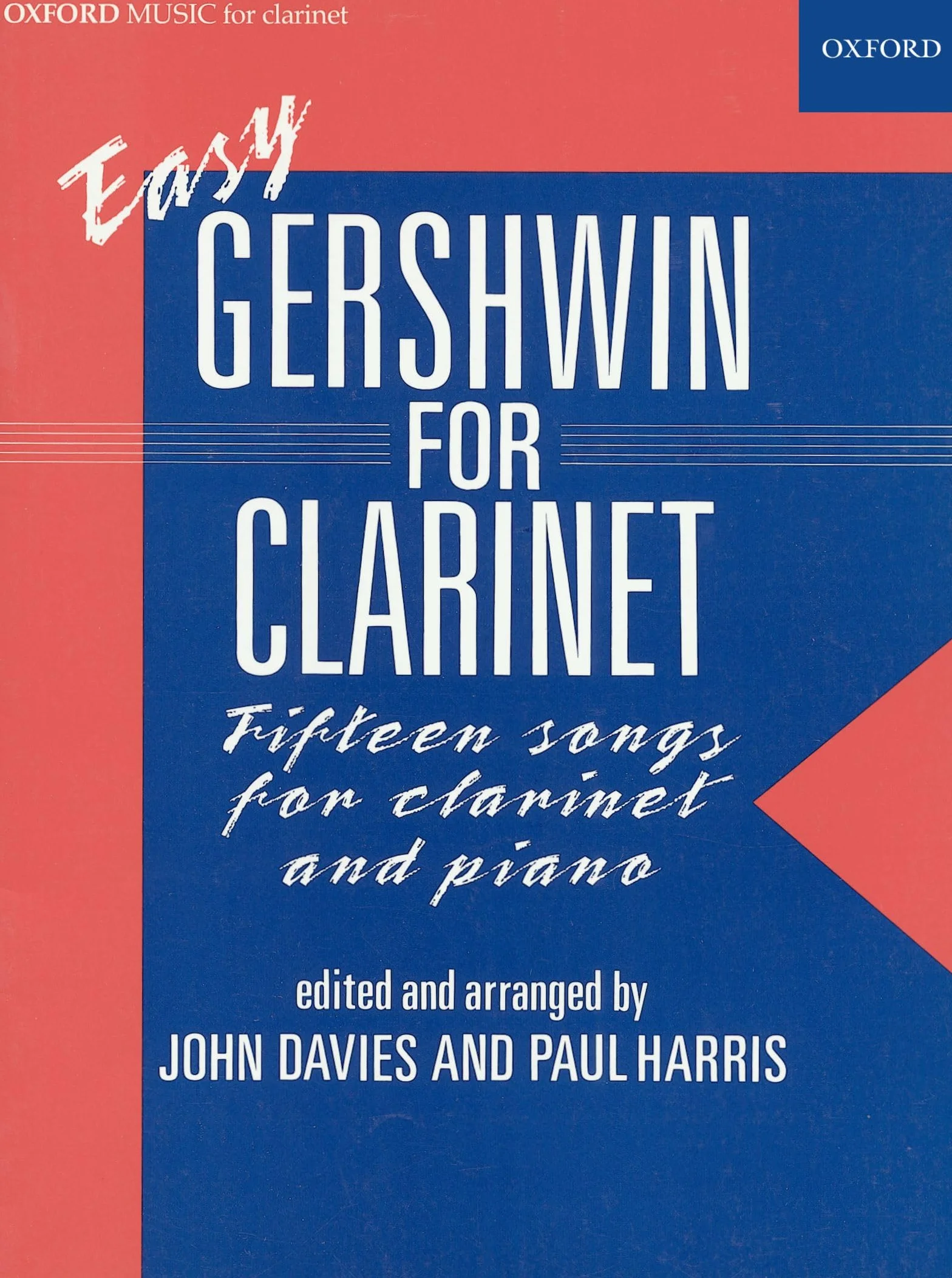 Easy Gershwin for clarinet
