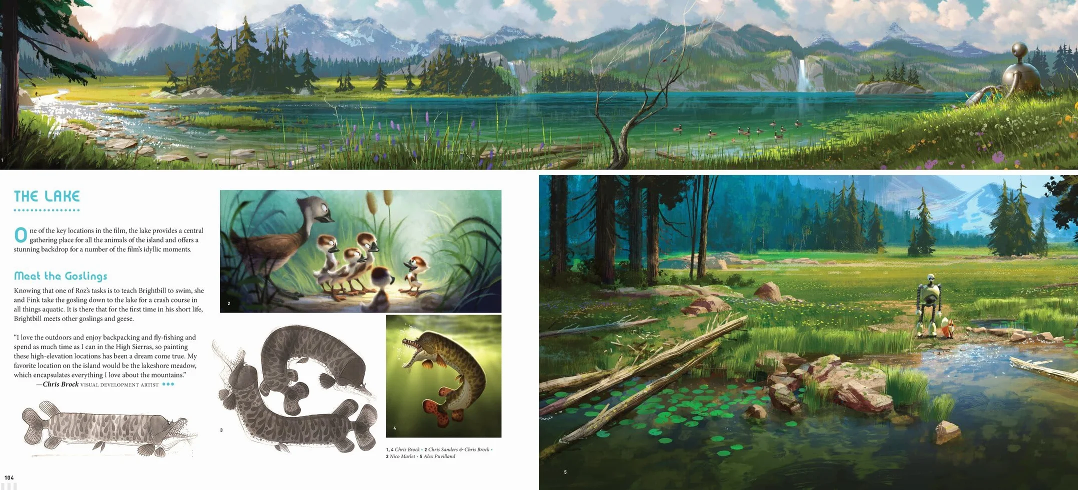 The Art of DreamWorks the Wild Robot