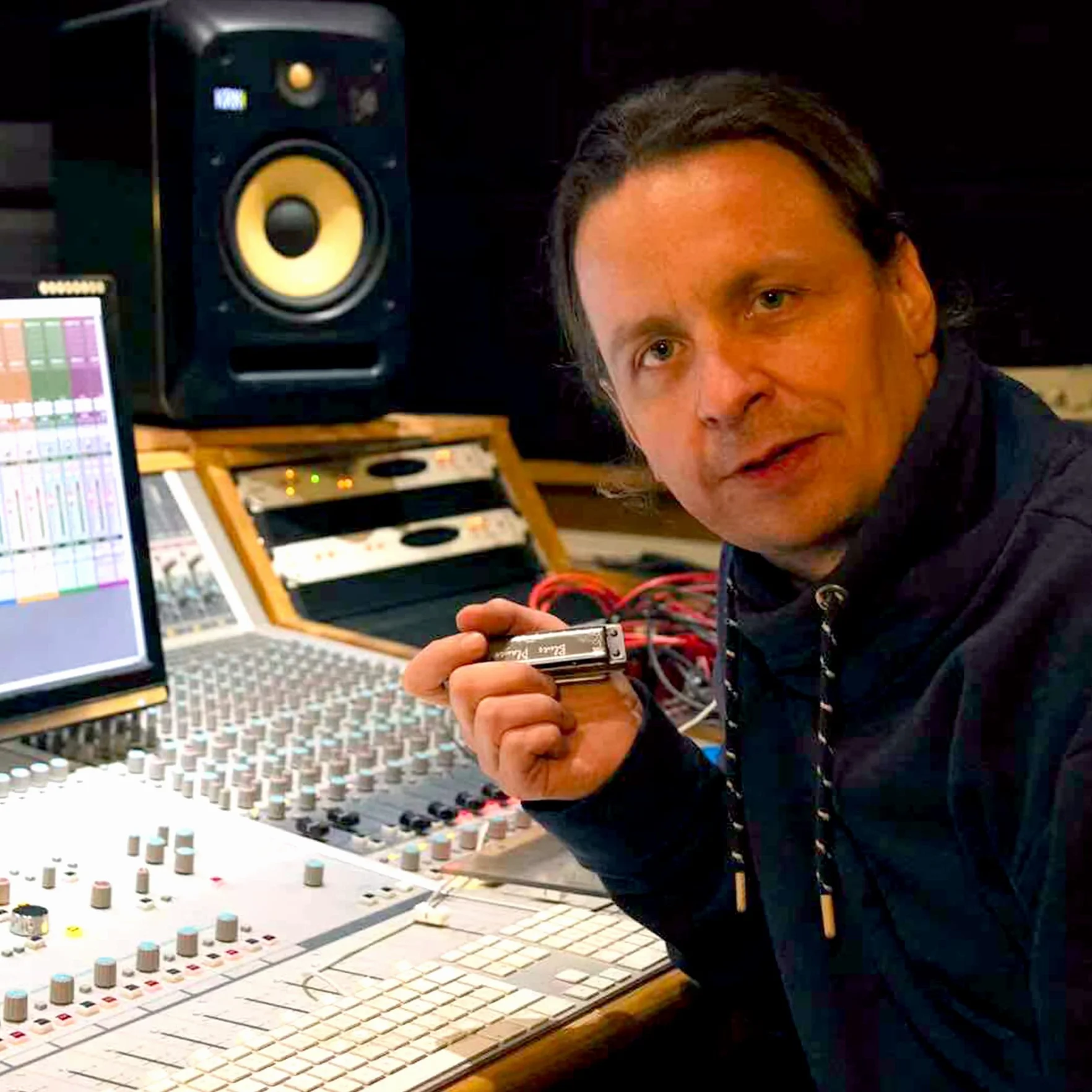 East top Harmonijka C Harmonijka diatoniczna niebieska 10 otworów diatoniczna blues harmonijka dla profesjonalnych graczy, początkujących, studentów, dorosłych na prezent