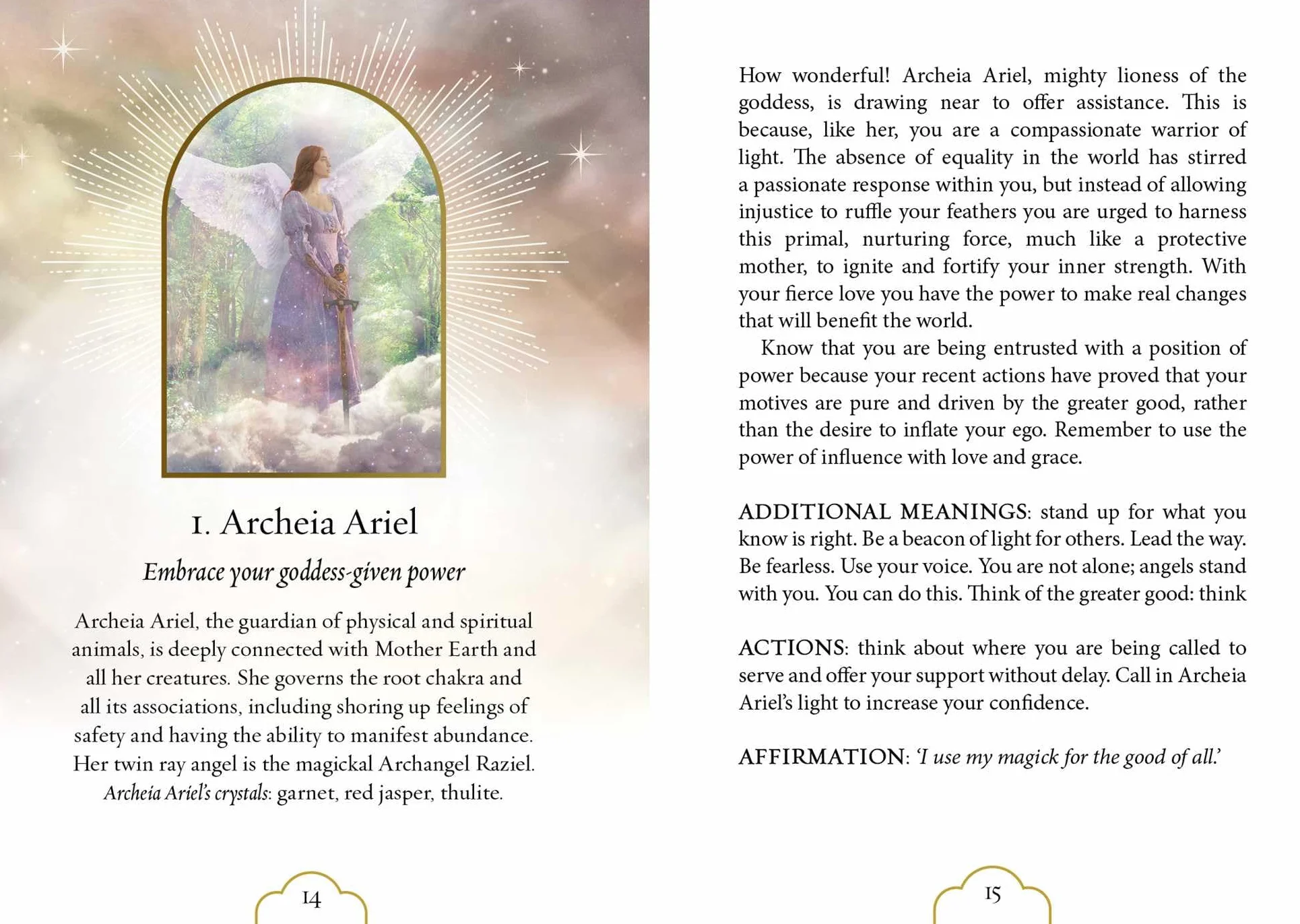 Divine Feminine Archangel Oracle