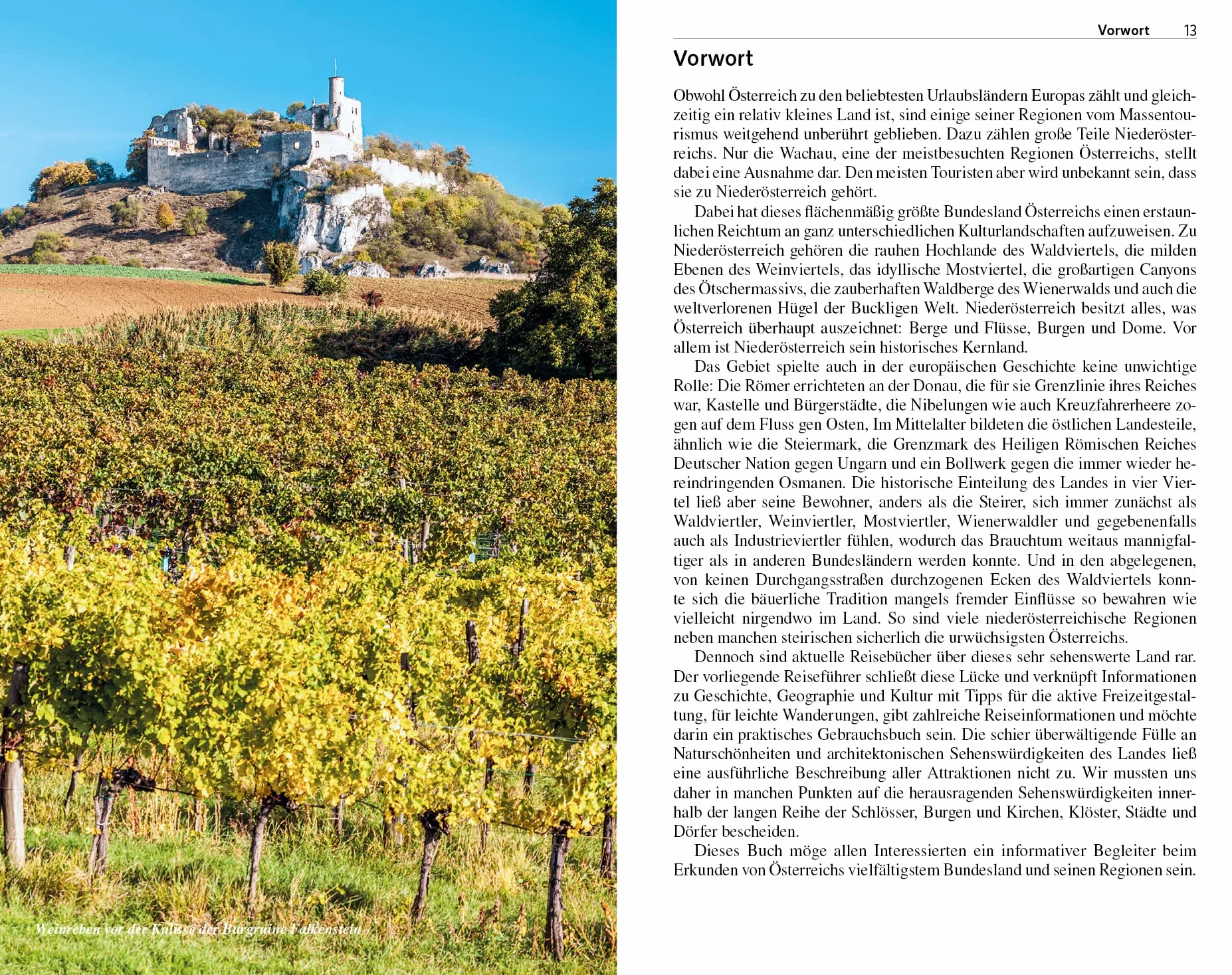 TRESCHER Reiseführer Niederösterreich: Wachau, Waldviertel, Weinviertel, Mostviertel, Wienerwald und Wiener Alpen