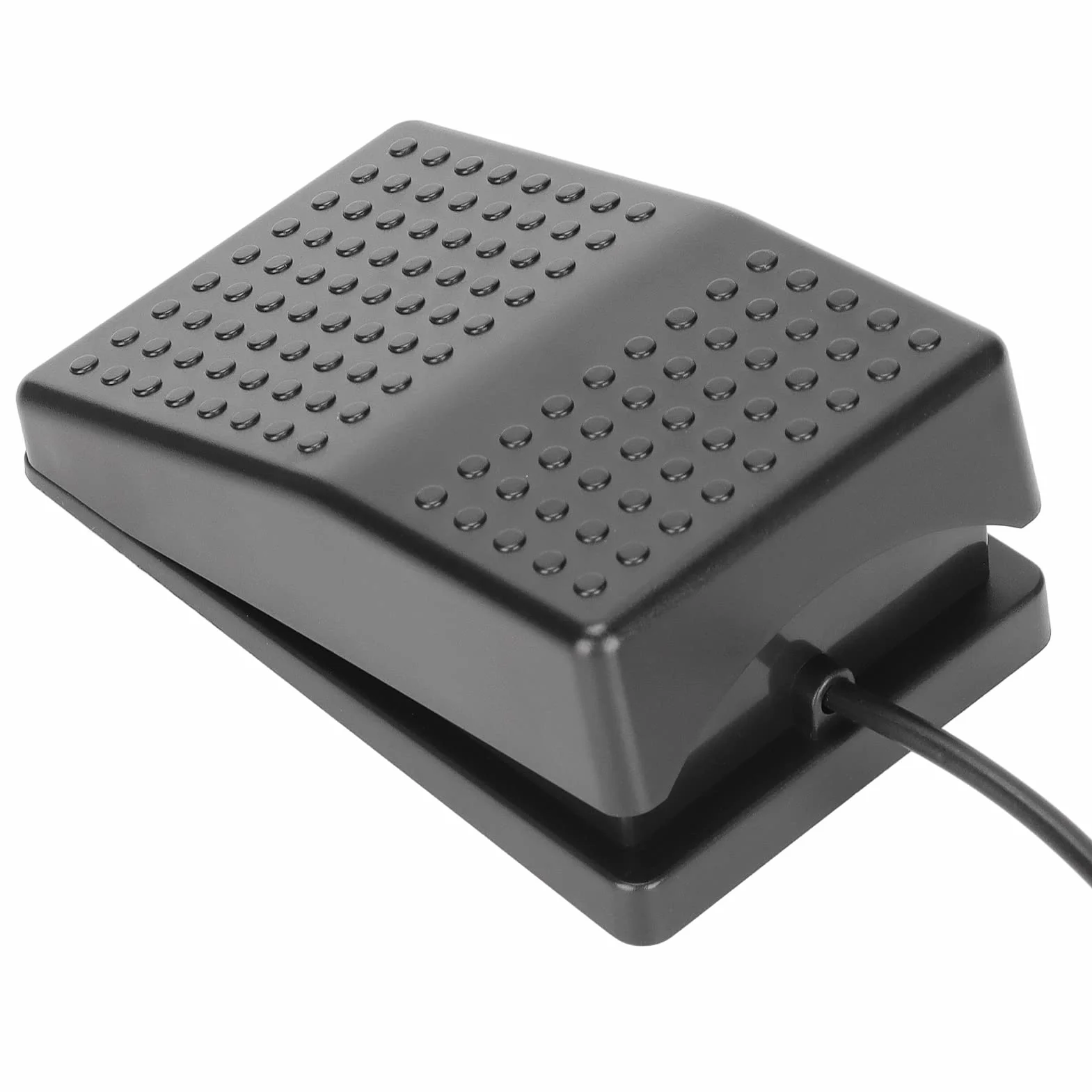 PC Pedał Nożny USB, Antypoślizgowy Pojedynczy Przełącznik Nożny na Klawiaturze, Dostosowany Pedał do Klawiatury Komputerowej z Kablem 2M, do Gier Wideo, Klawiatura Komputerowa, Mysz