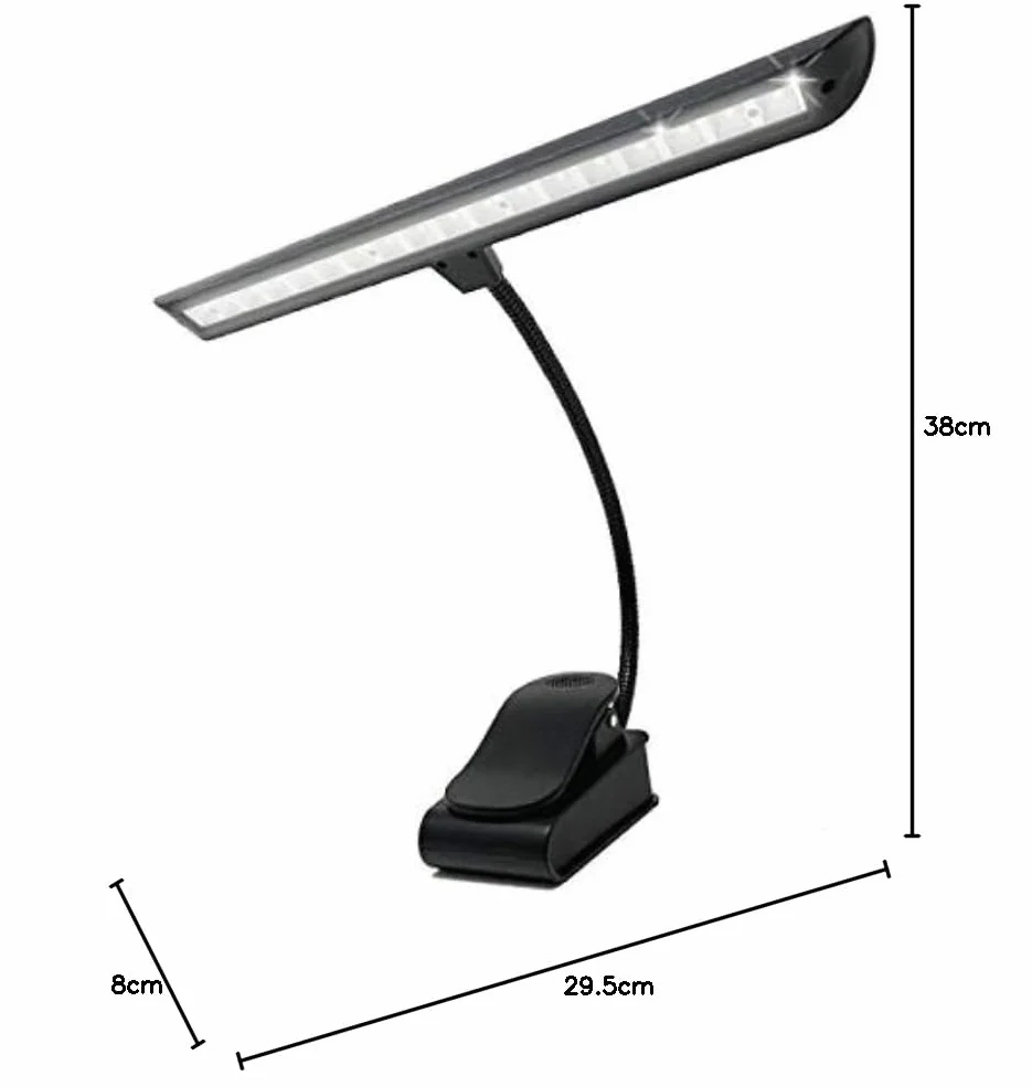 Infitronic Lampka Pulpitowa, Czarny, 18 LED, 260 mm, 295 mm