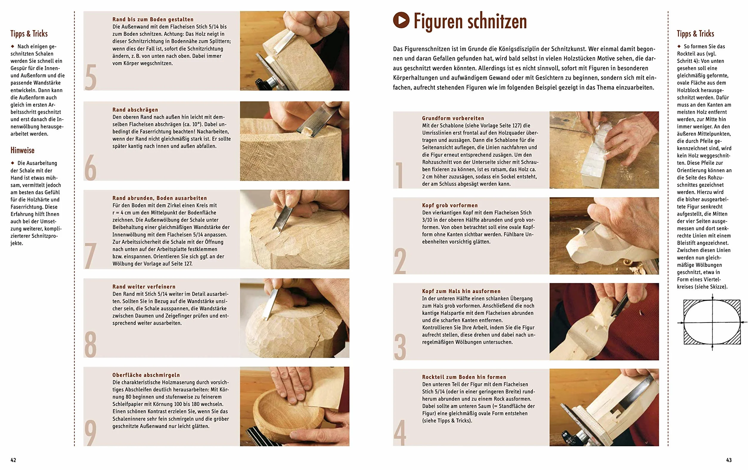 Schnitzen: Das Grundlagenbuch. Mit Online-Tutorialvideos