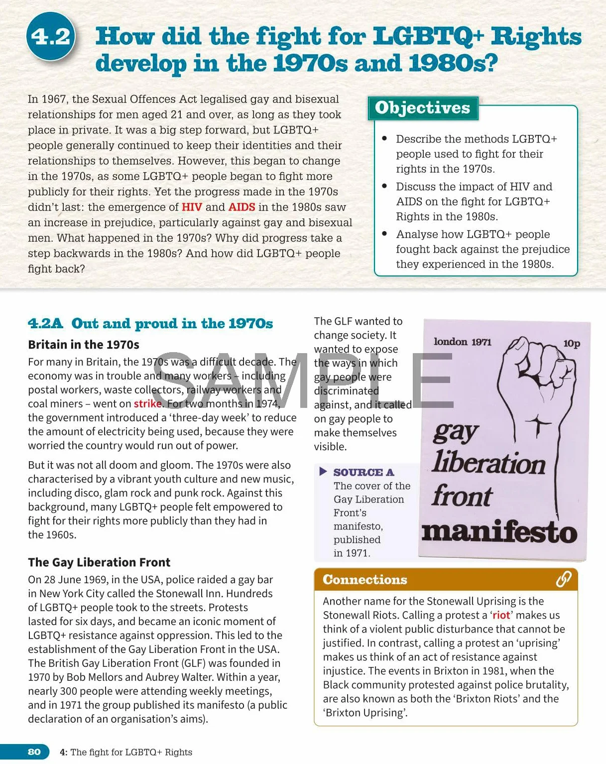 KS3 Depth Studies: Fight for Rights in Modern Britain Student Book