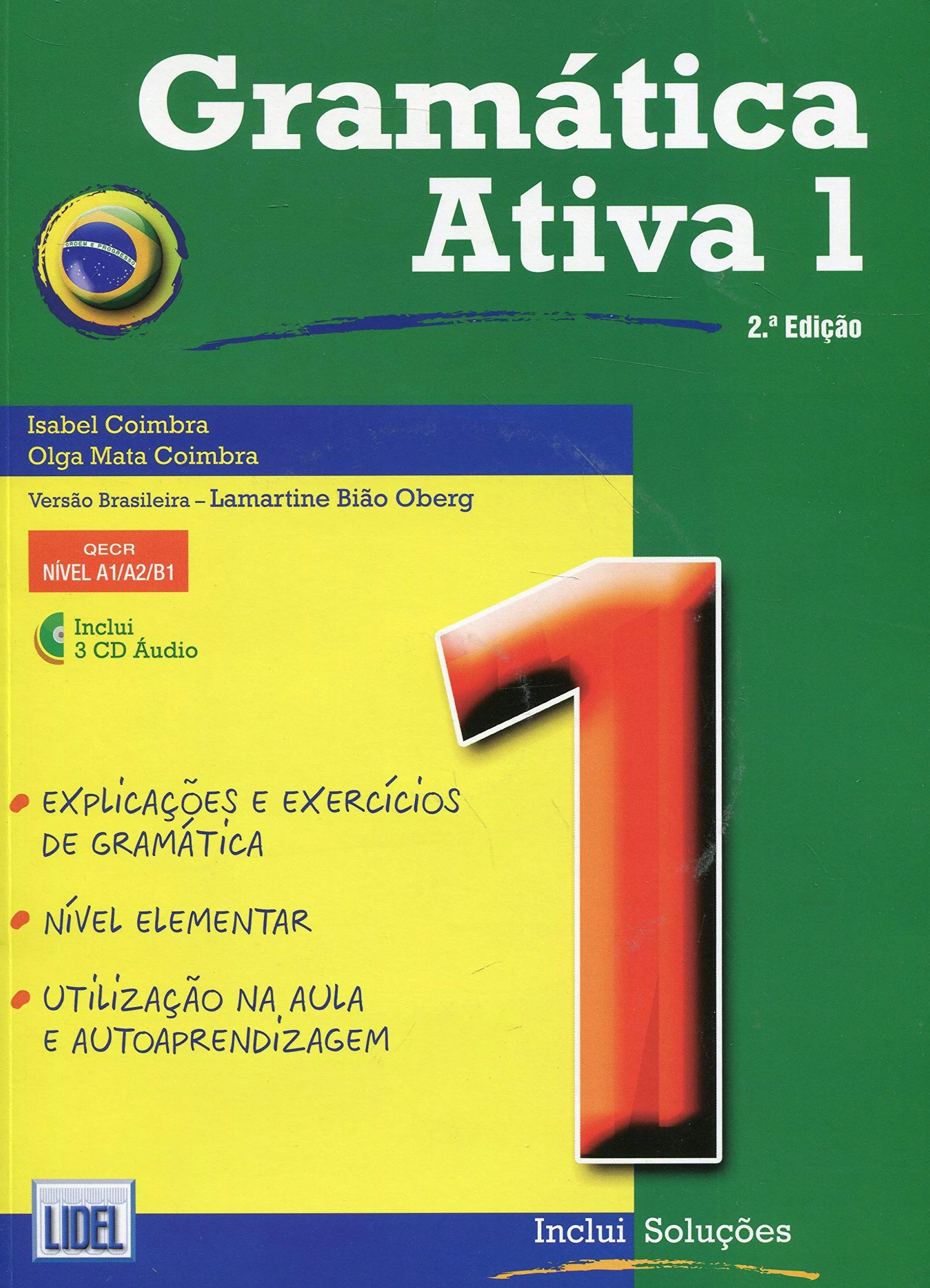 Gramatica Ativa 1 wersja brazylijska + 3CD: A1/A2/B1