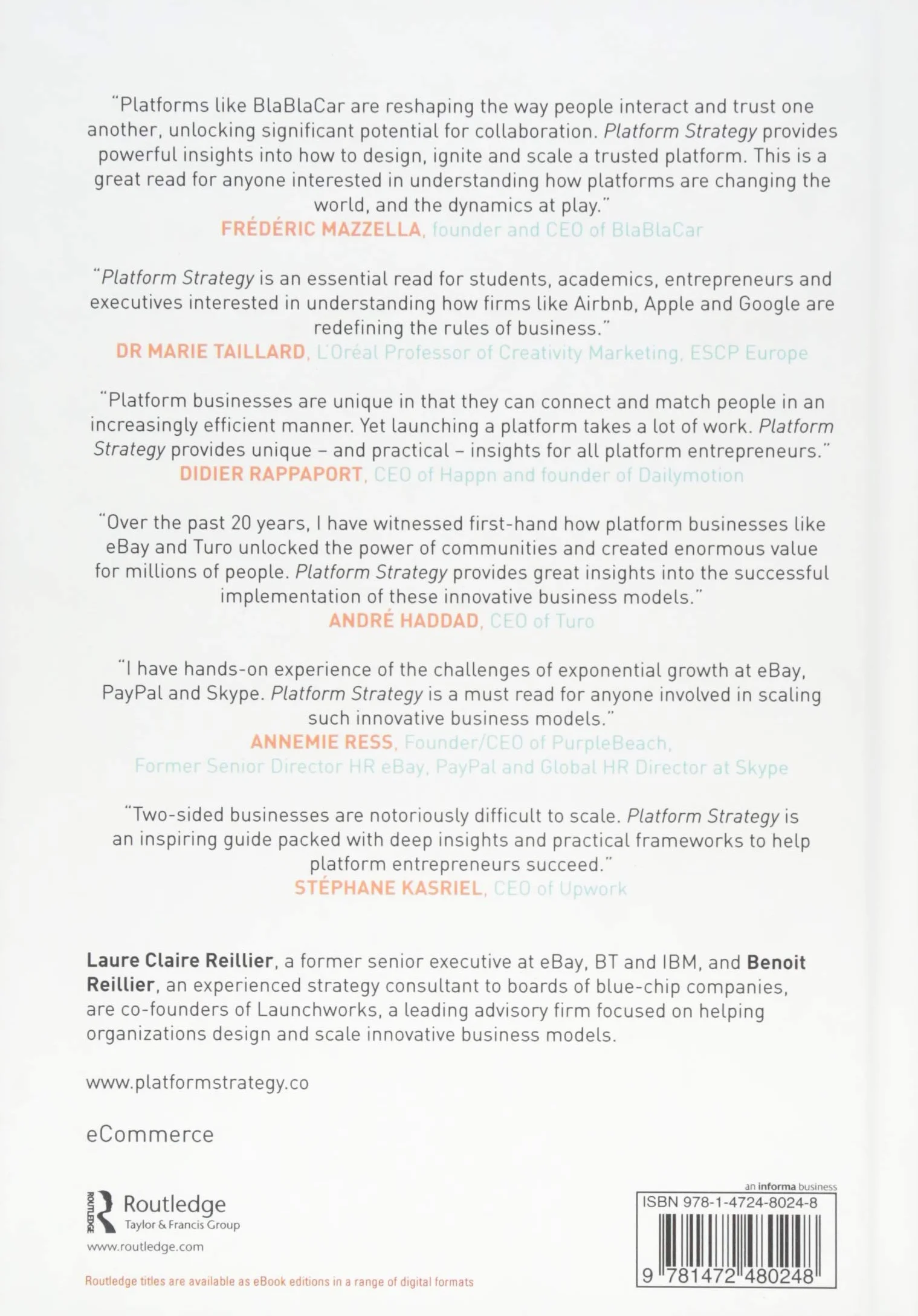 Platform Strategy: How to Unlock the Power of Communities and Networks to Grow Your Business