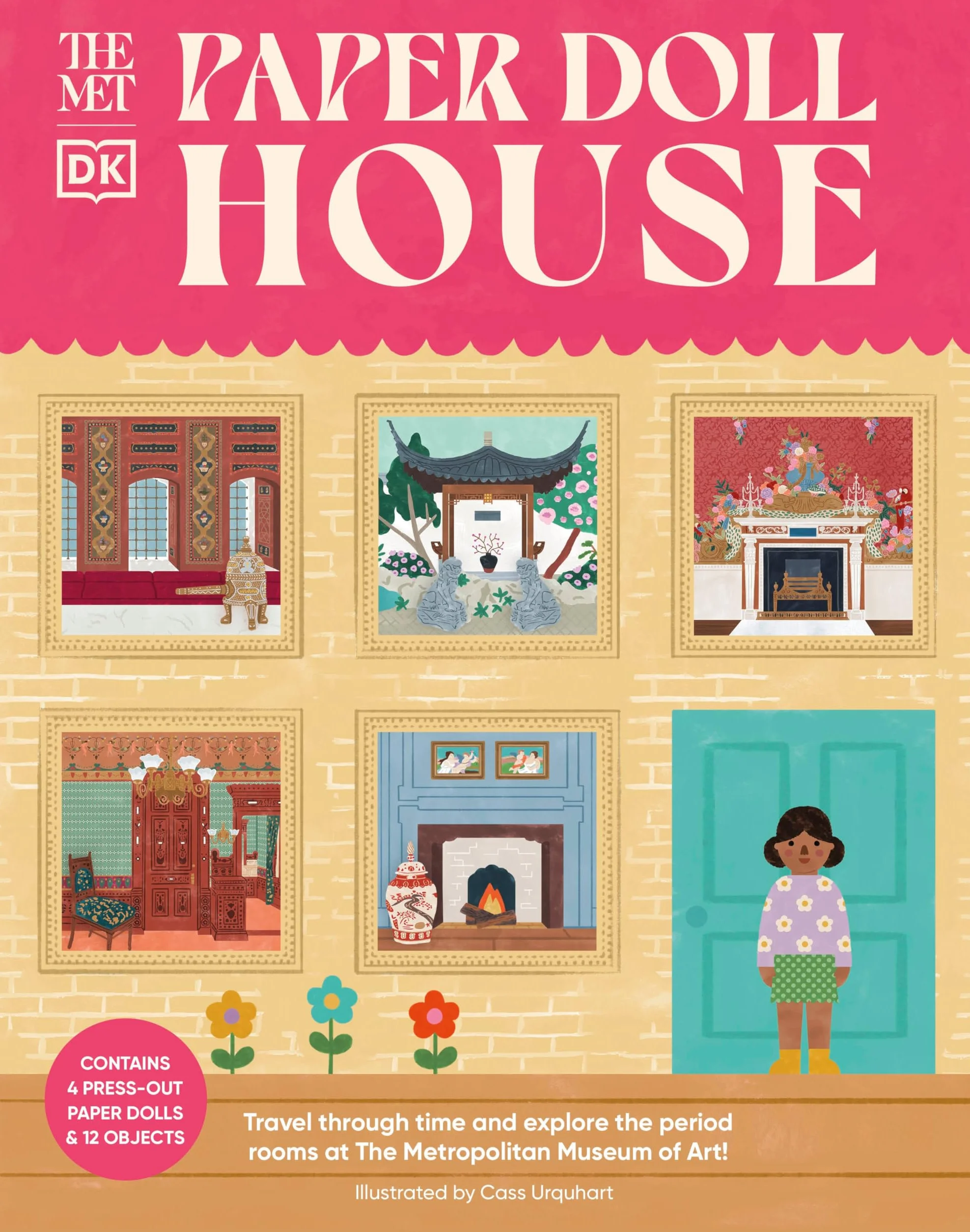 The Met Paper Dollhouse: Travel Through Time and Explore the Period Rooms at the Metropolitan Museum of Art!