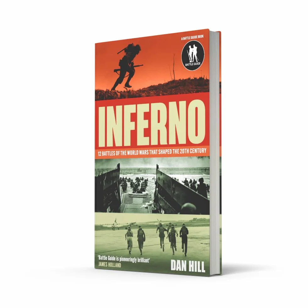 Inferno: Battle Guide’s debut book, a gripping account of 12 world war battles that shaped the 20th century. Brand new for 2026