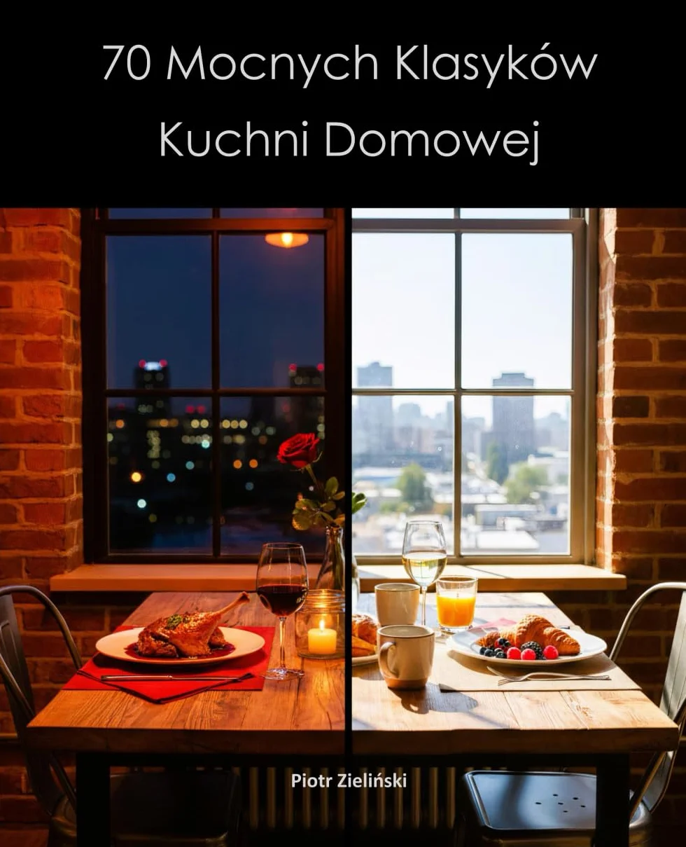 70 Mocnych Klasyków Kuchni Domowej: Kurs Gotowania Dla Początkujących: Od Rosołu i Gulaszu po Ossobuco i Owoce Morza. Przepisy Na Co Dzień i Na Wzniosłe Chwile.