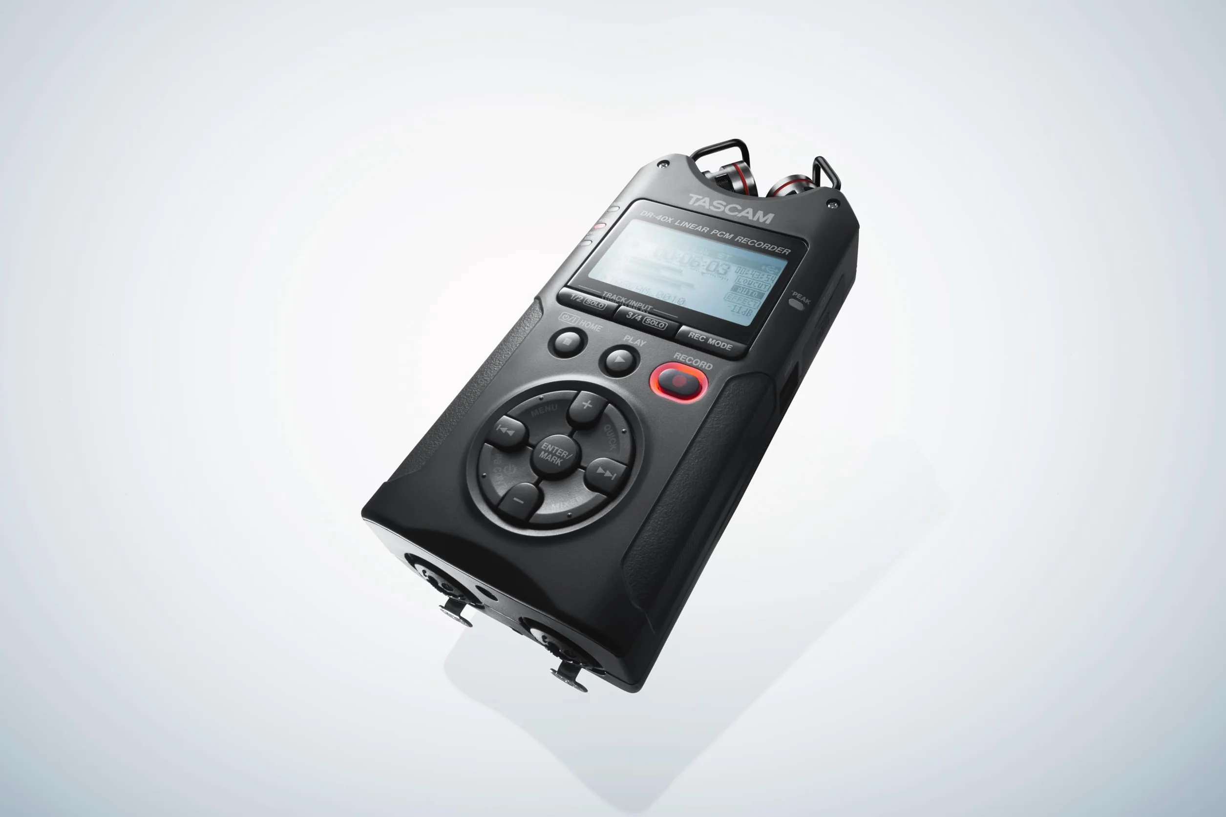 Tascam Przenośny czterościeżkowy rejestrator dźwięku DR-40X i interfejs USB