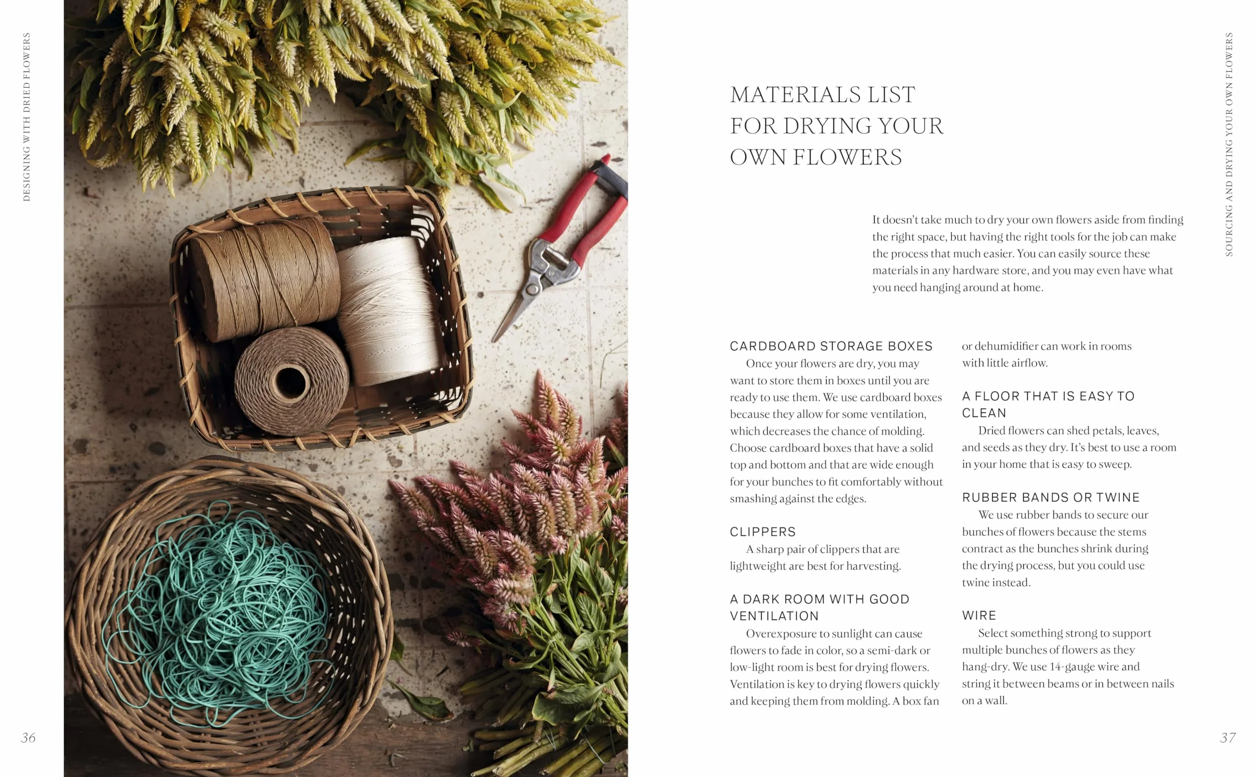 Designing with Dried Flowers: Creating Everlasting Arrangements