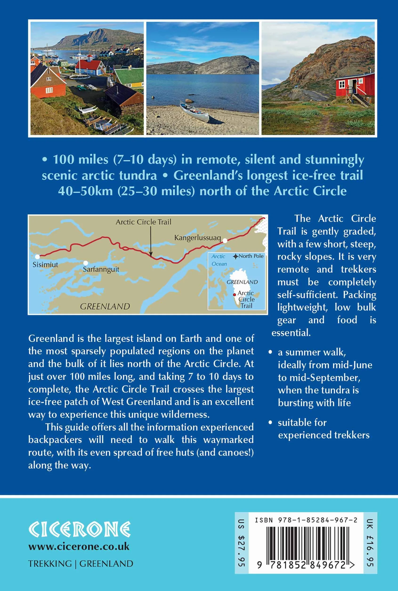 Trekking in Greenland - The Arctic Circle Trail: Revised Edition