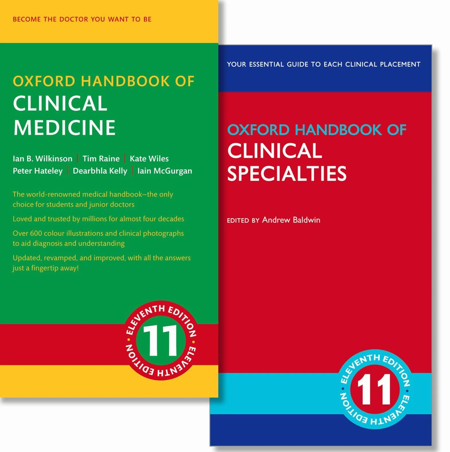 Oxford Handbook of Clinical Medicine and Oxford Handbook of Clinical Specialties