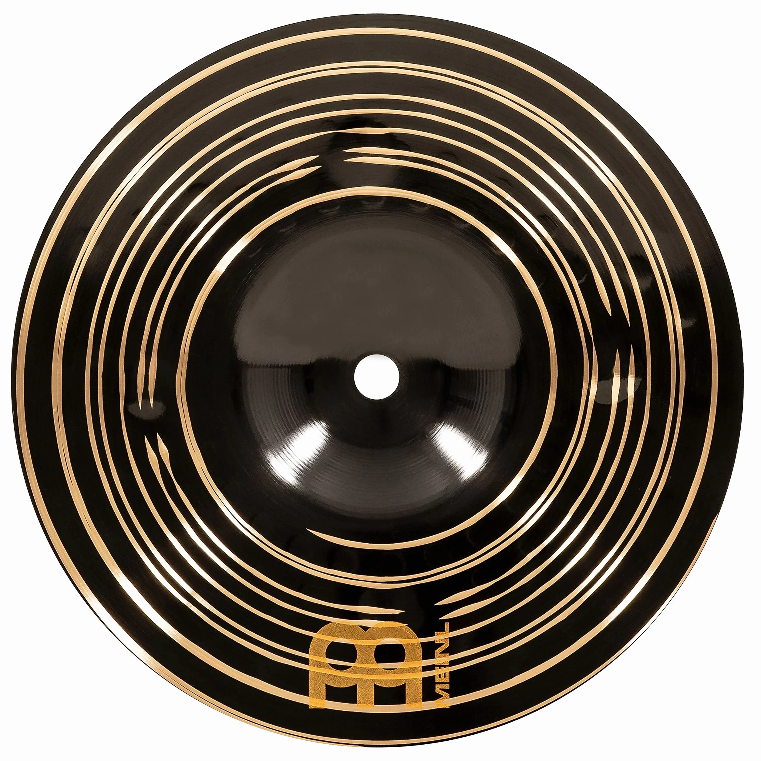 Meinl Cymbals Classics Custom Dark 20 cm Splash Talerz do zestawu perkusyjnego - Made in Germany - B12 Bronze, 2-letnia (CC8DAS)