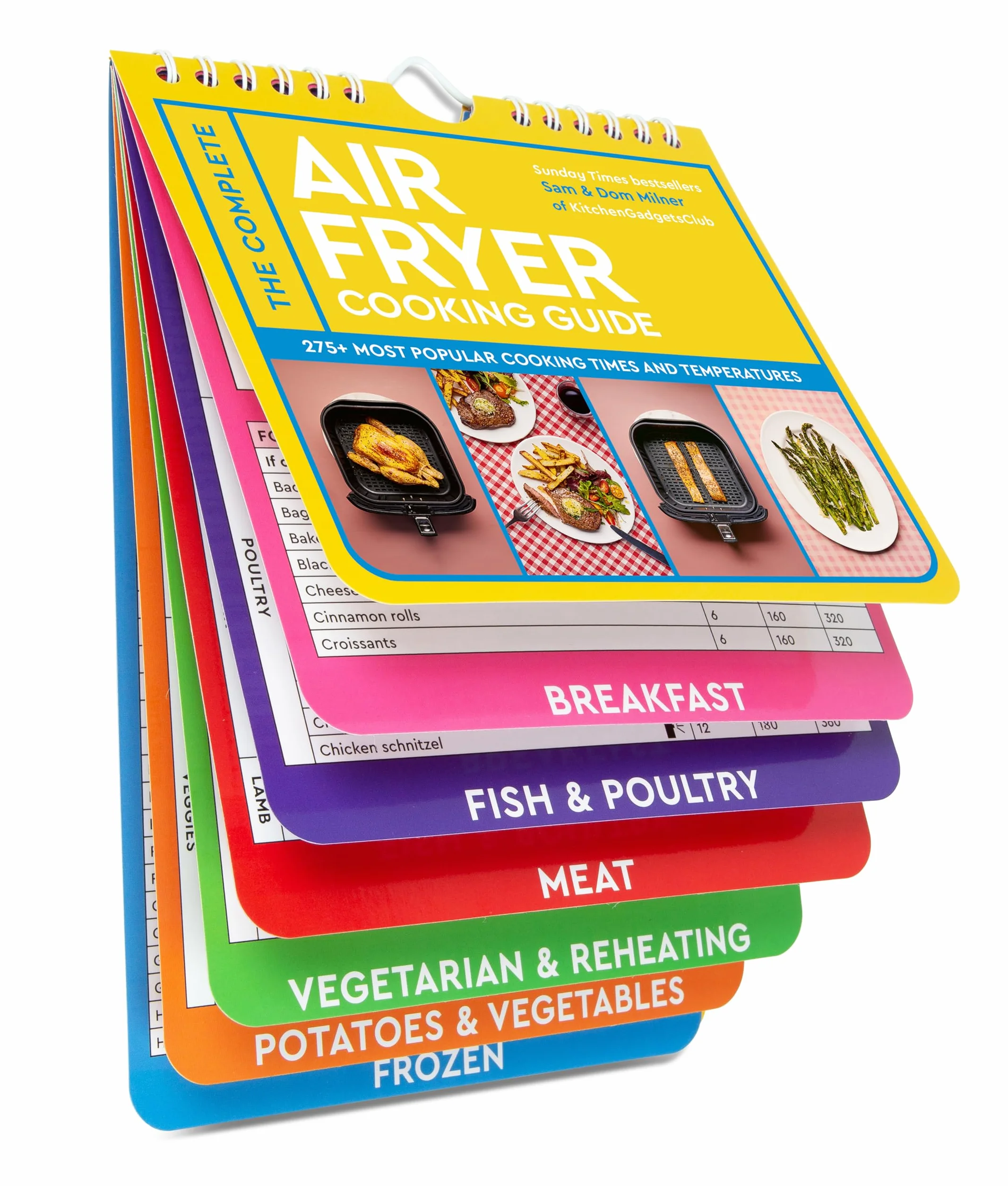 The Complete Air Fryer Cooking Guide: 275+ Most Popular Cooking Times and Temperatures - The Sunday Times Bestseller