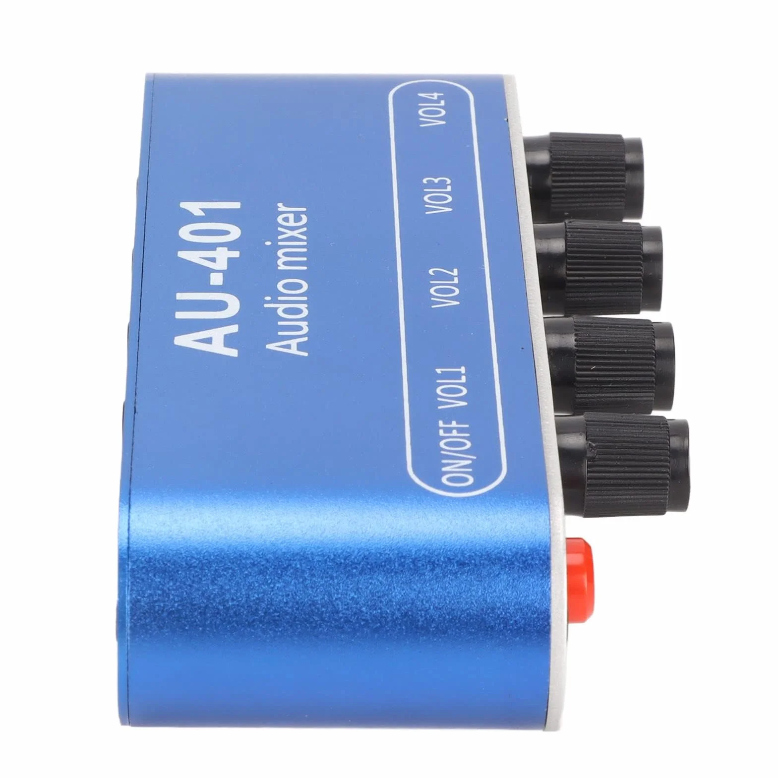 Mini Mix 4-kanałowy Mikser Stereofoniczny, Mini Mikser Stereofoniczny 4 w 1 Wyjście Regulacja Głośności Wzmacniacz Wyboru Dźwięku 3,5 Mm na PC Laptop Słuchawki