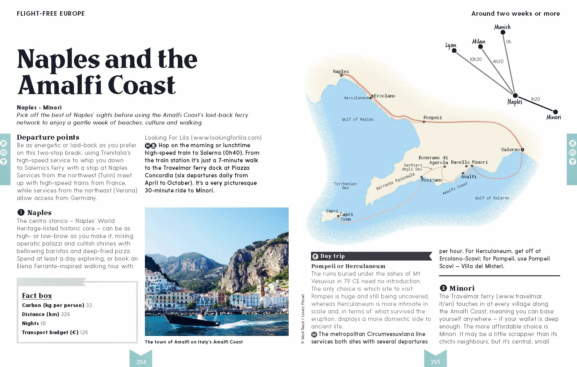 Flight-Free Europe - anglais: Detailed Itineraries Travel Like a Local Insider Tips Covers France, Italy, Greece, Sweden, and More