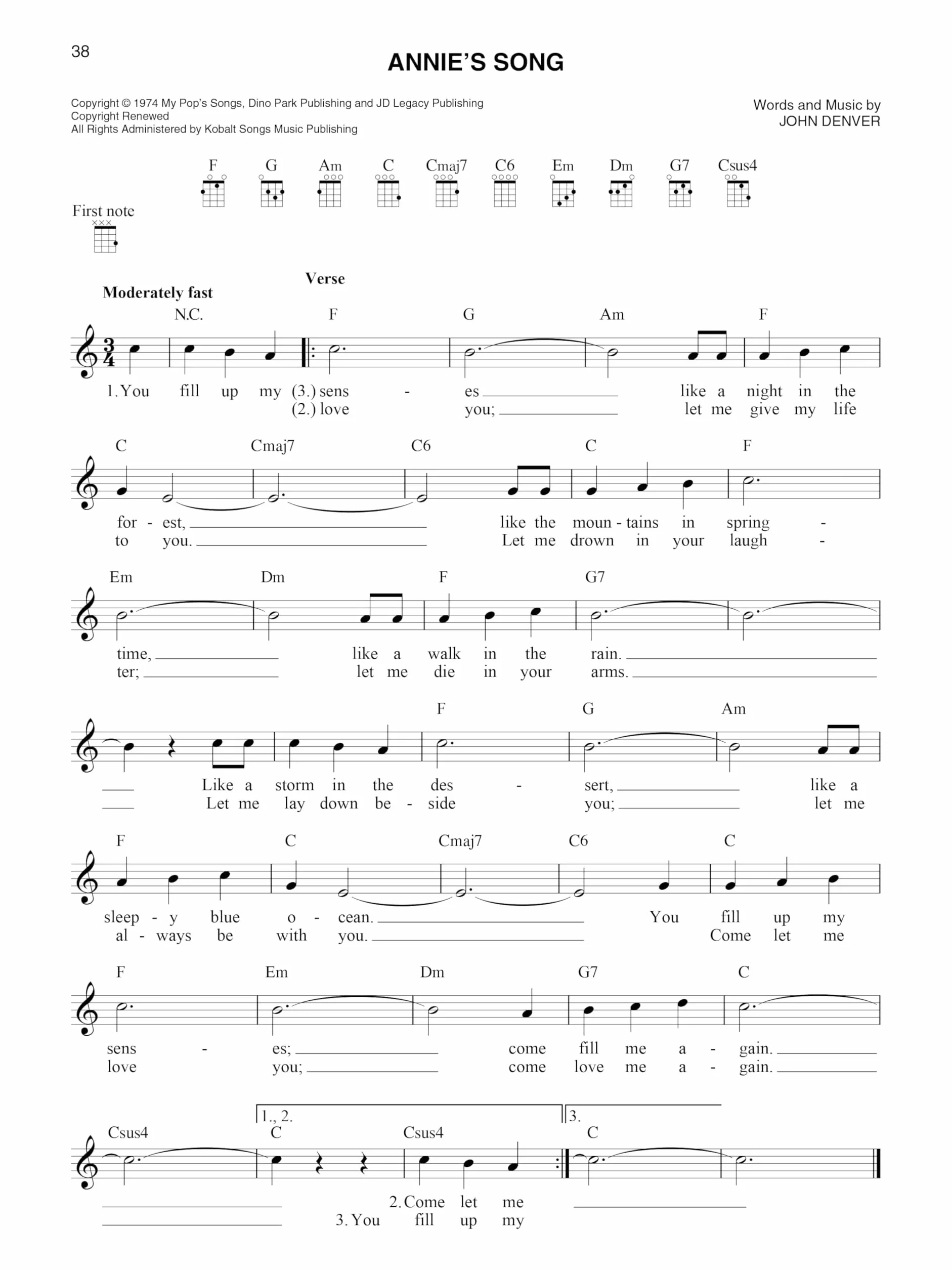 The Ultimate Ukulele Fake Book - Small Edition: Over 400 Songs to Strum & Sing