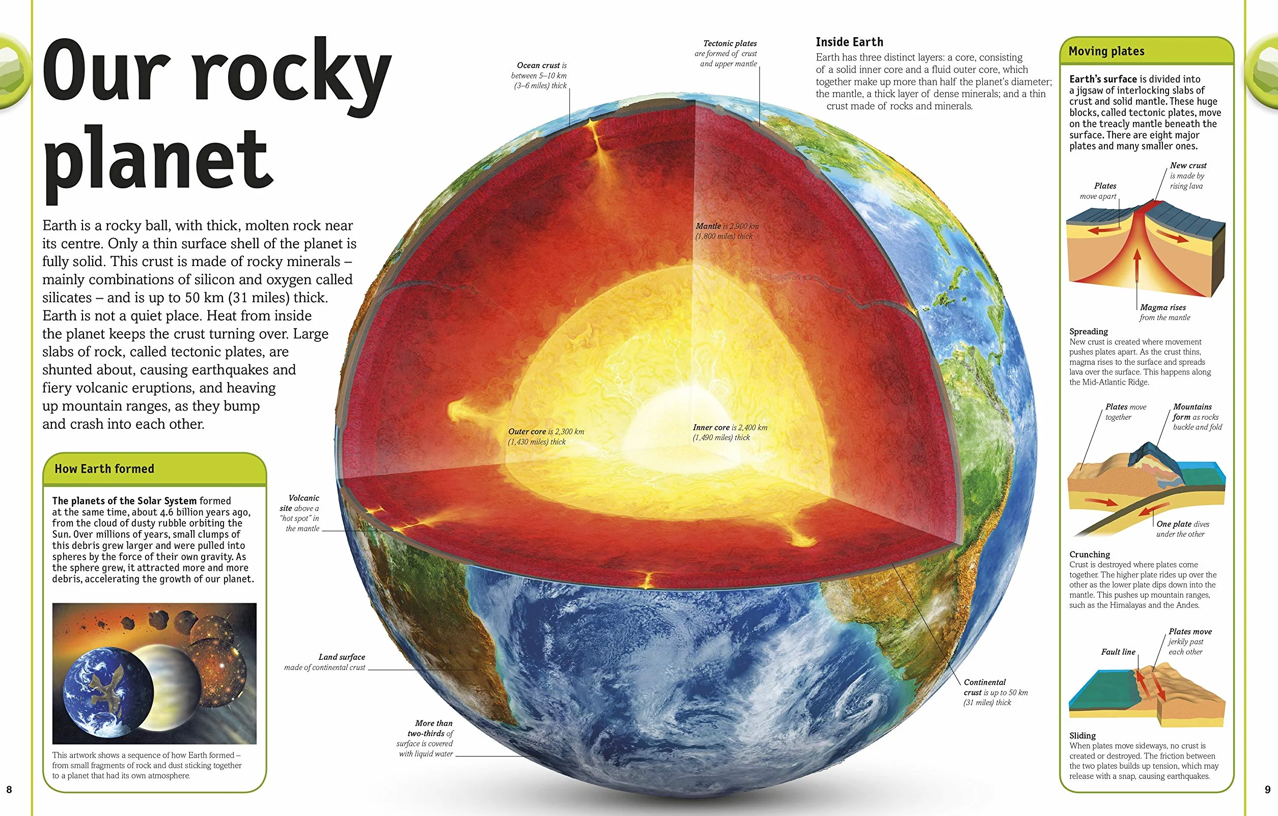 The Our World in Pictures: The Rock and Gem Book: ...And Other Treasures of the Natural World