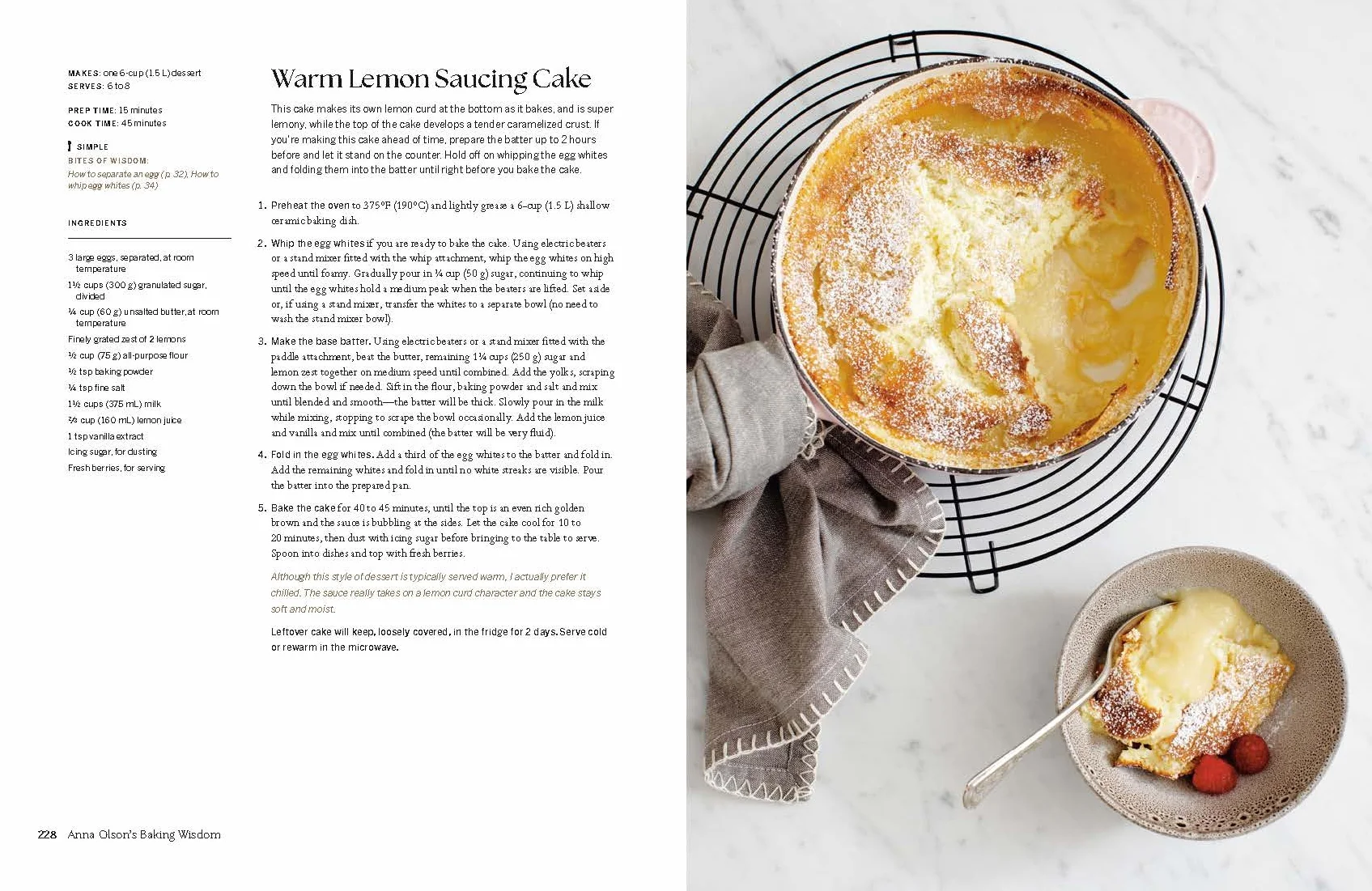 Anna Olson's Baking Wisdom: The Complete Guide: Everything You Need to Know to Make You a Better Baker (With150+ Recipes)